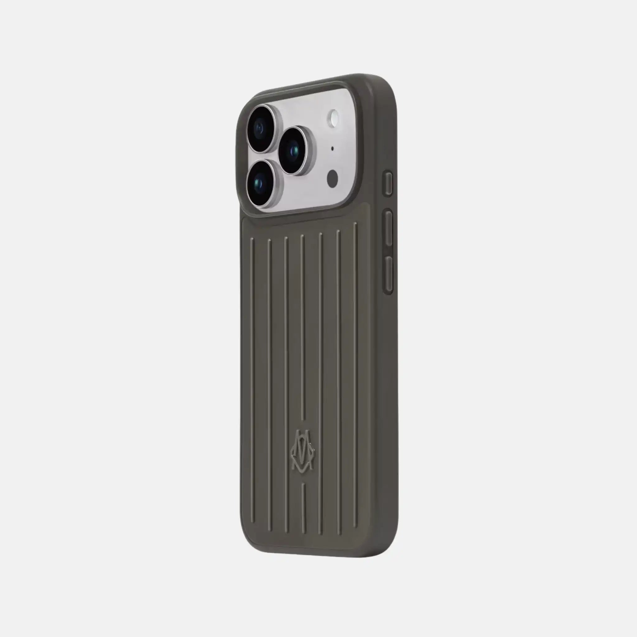 Rimowa iPhone 17 Pro Max MagSafe Compatible Case, Slate grey, Side