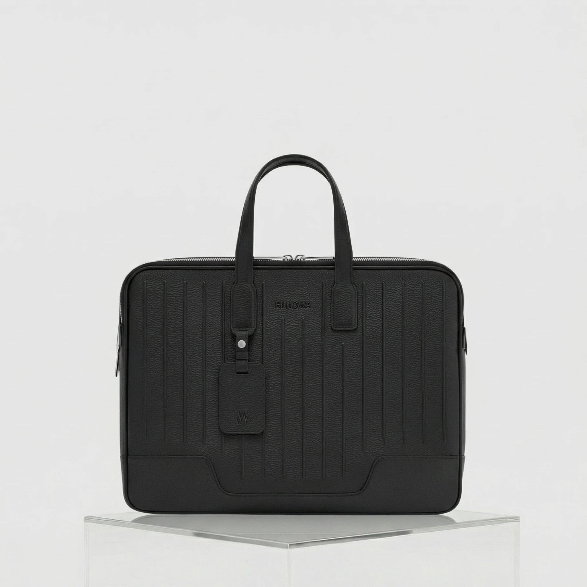 Rimowa Never Still Leather Briefcase, Front