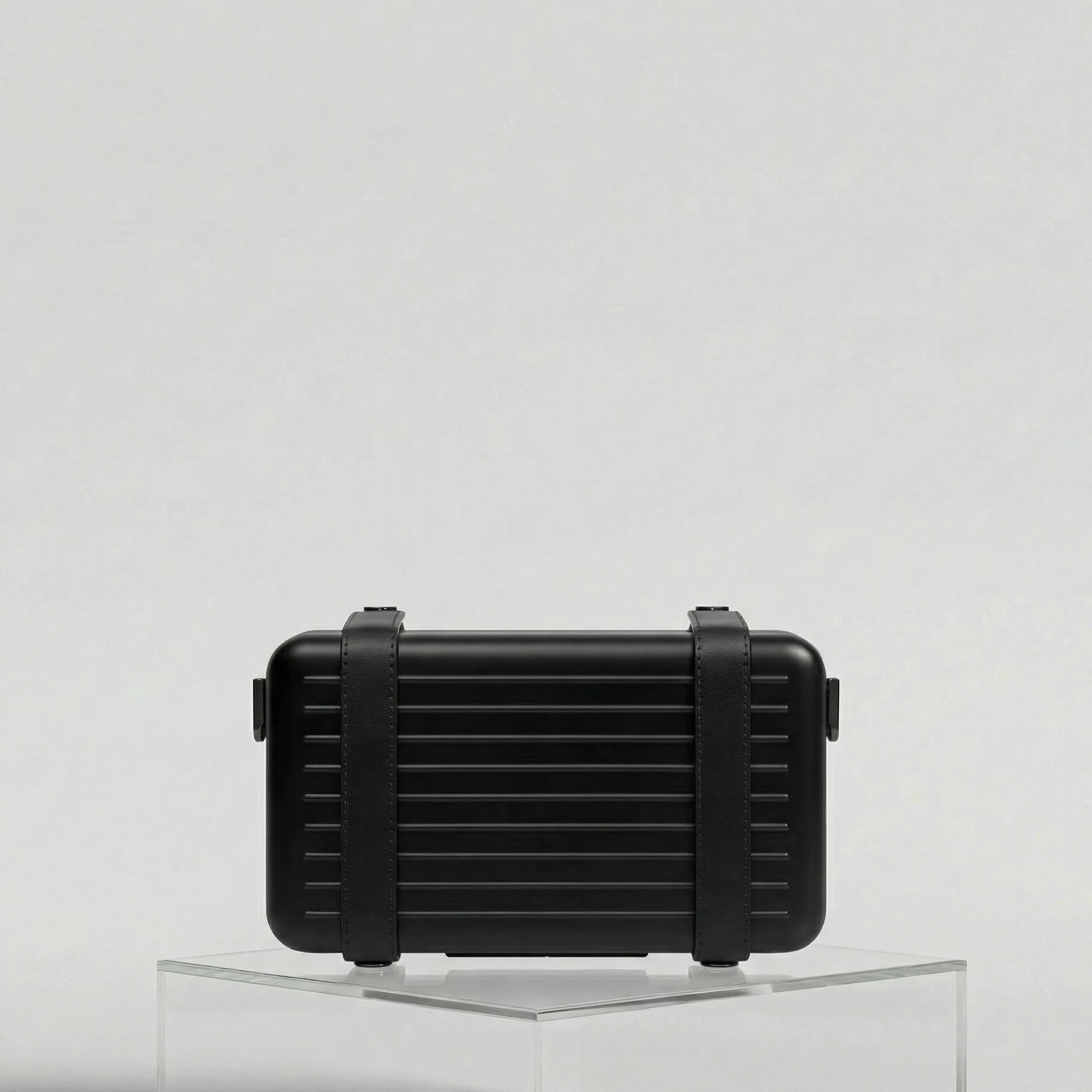 Rimowa Personal Aluminium Cross-Body Bag, Black, Back