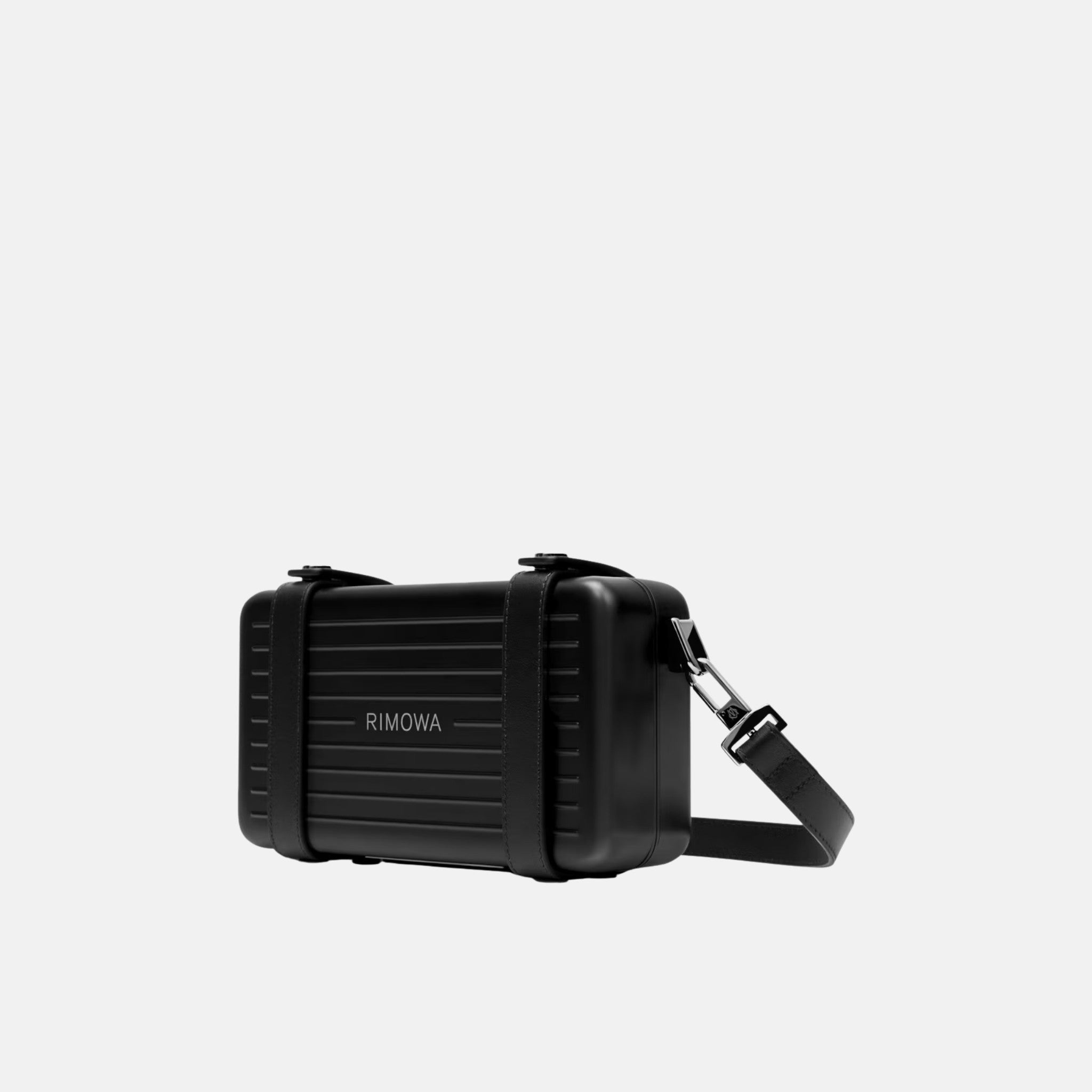 Rimowa Personal Aluminium Cross-Body Bag, Black, Front