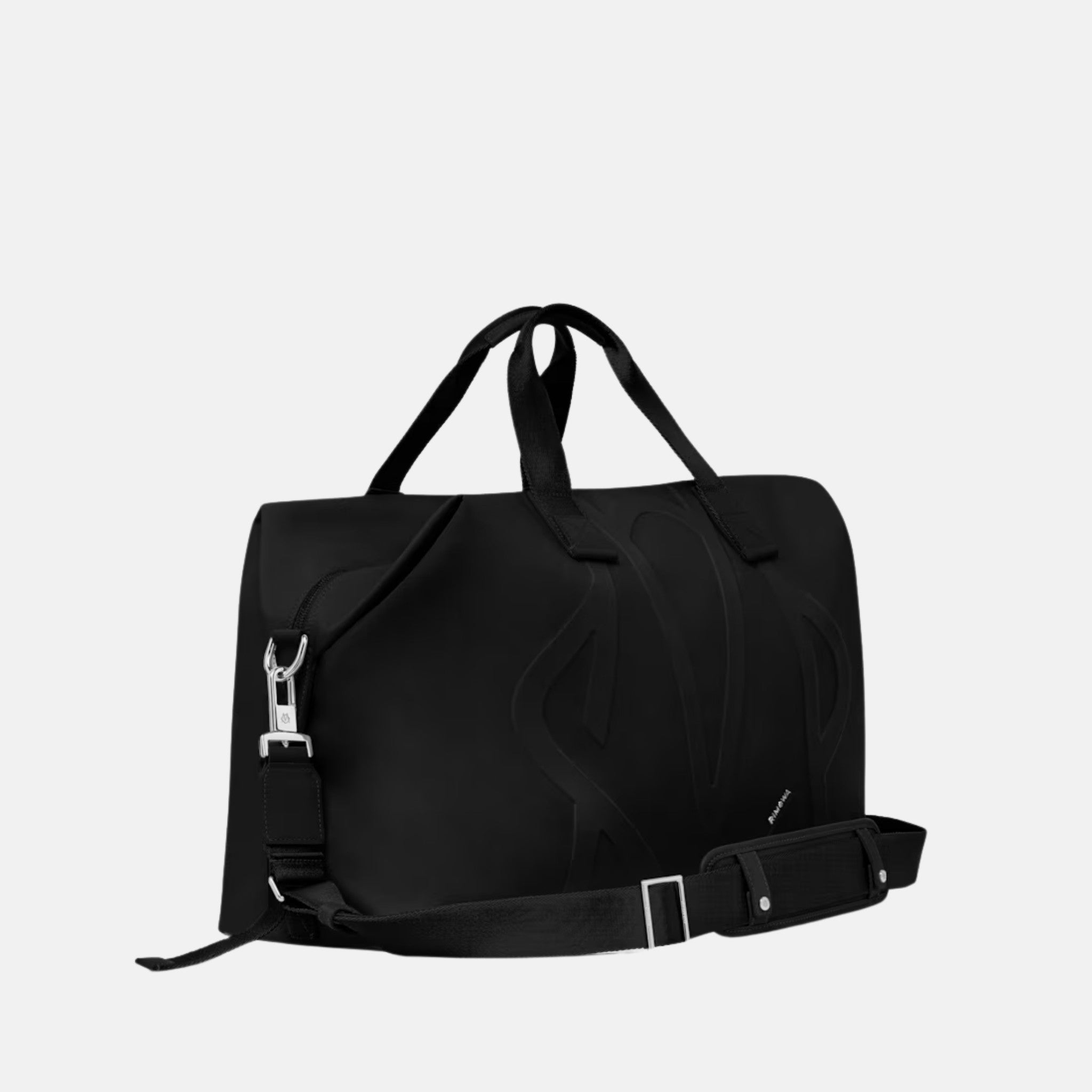 Rimowa Signature Nylon Duffle Bag, Black, Side