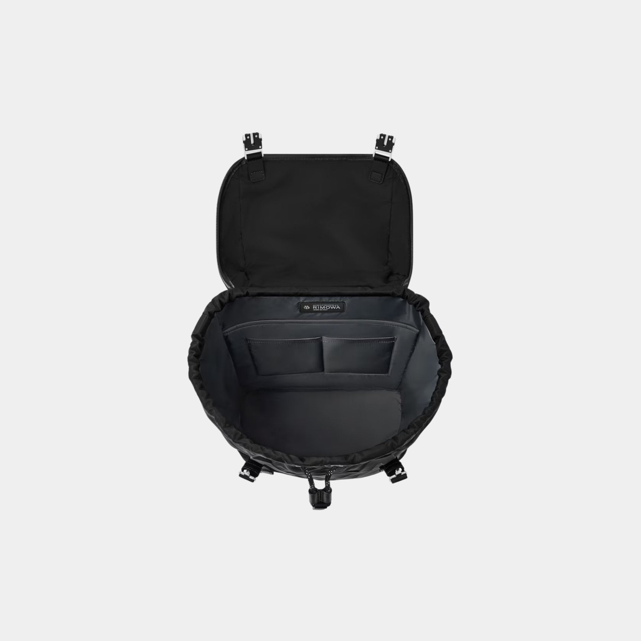 حقيبة Signature Nylon Flap Backpack Large