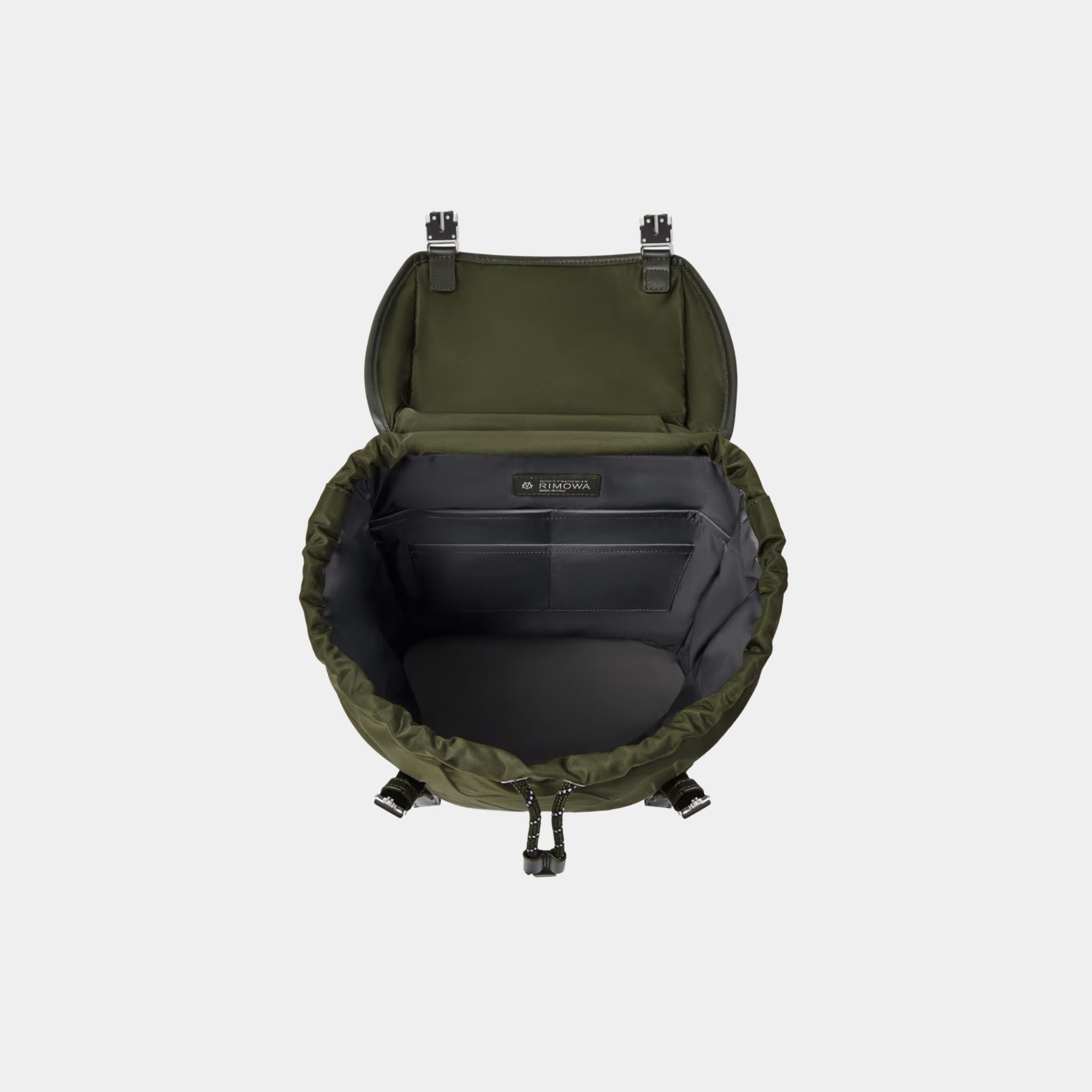 حقيبة Signature Nylon Flap Backpack Large