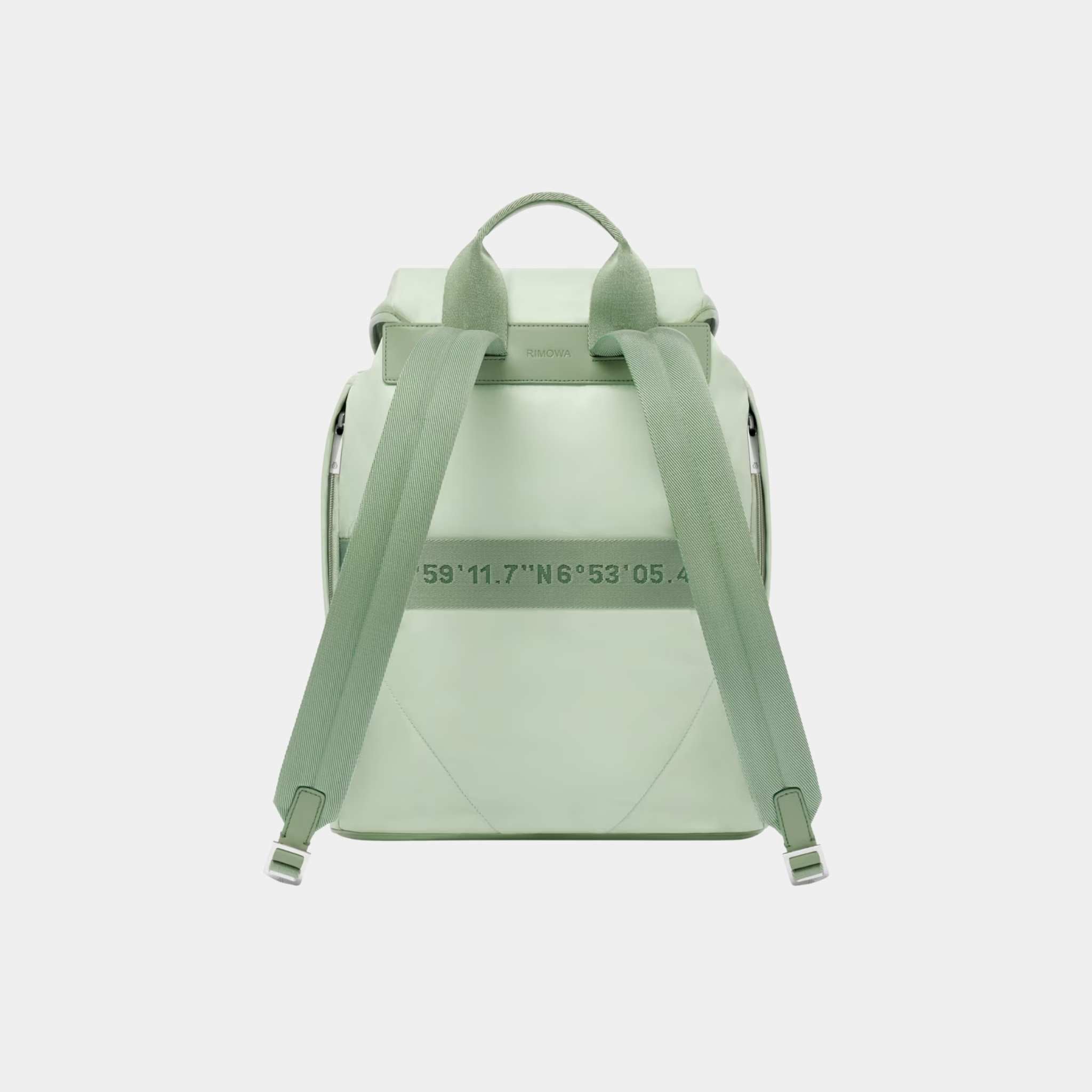 حقيبة Signature Nylon Flap Backpack Large