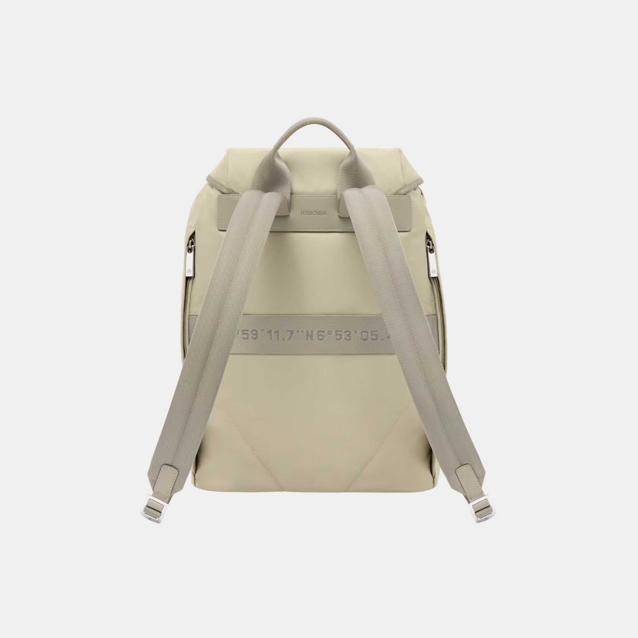 حقيبة Signature Nylon Flap Backpack Large