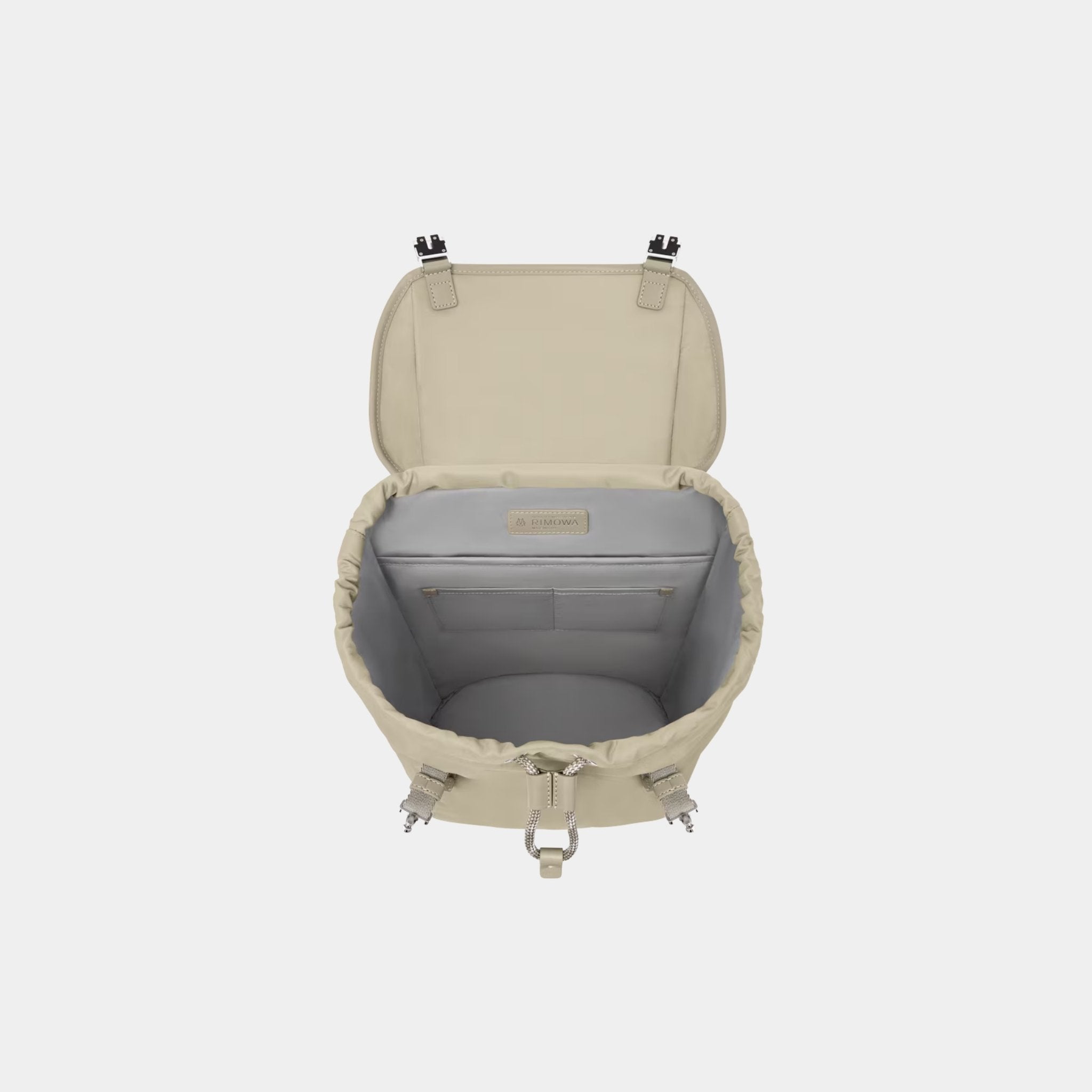 حقيبة Signature Nylon Flap Backpack Large