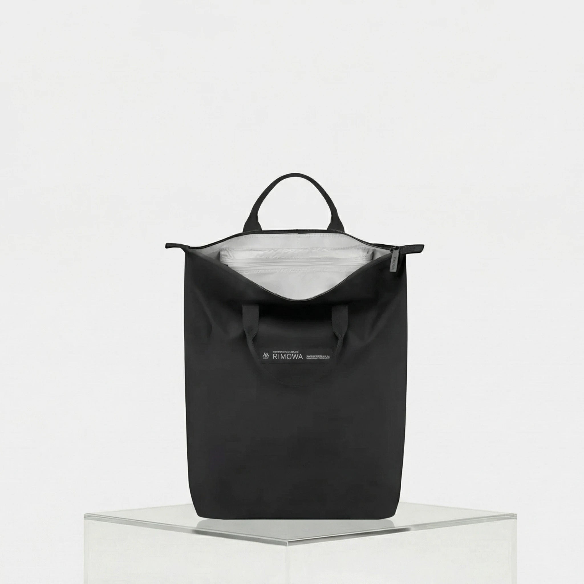 Rimowa Storage Bag, Black, Front, Open View