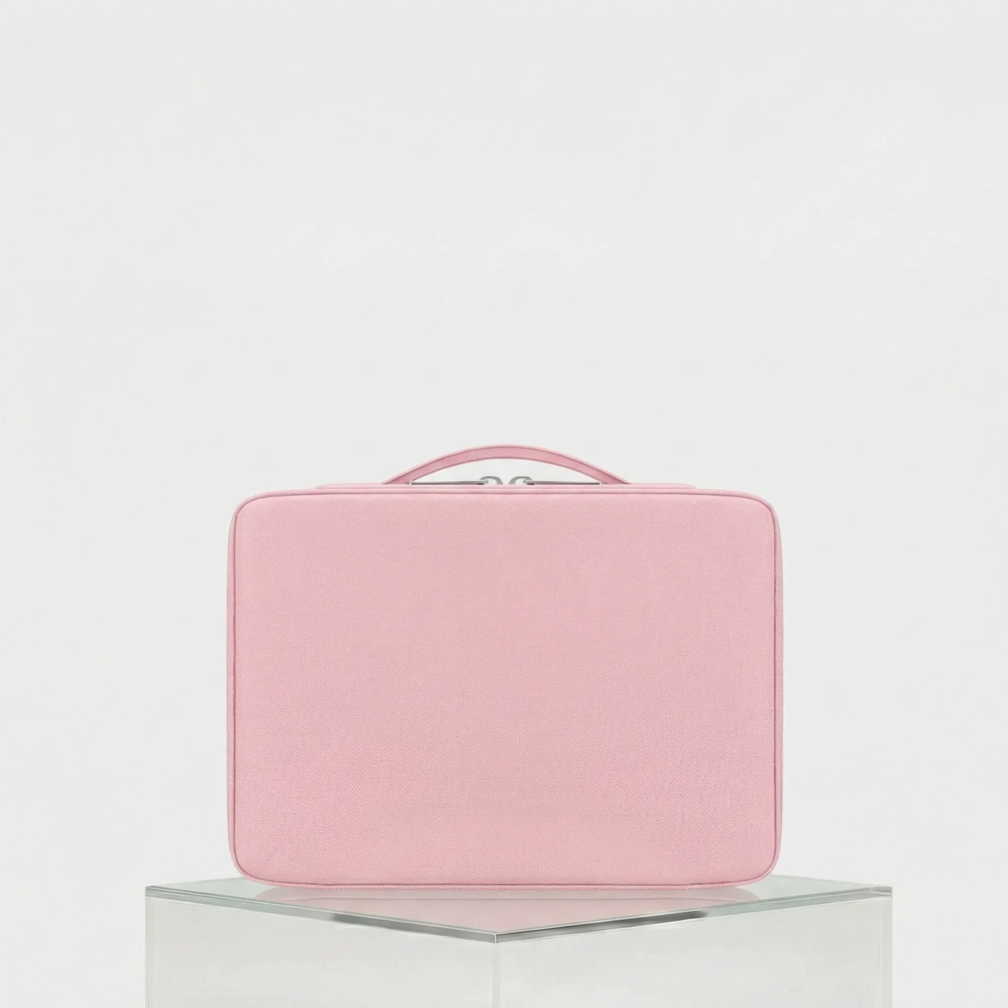 Rimowa Trifold Toiletry Pouch, Gloss Ballerina Pink, Back