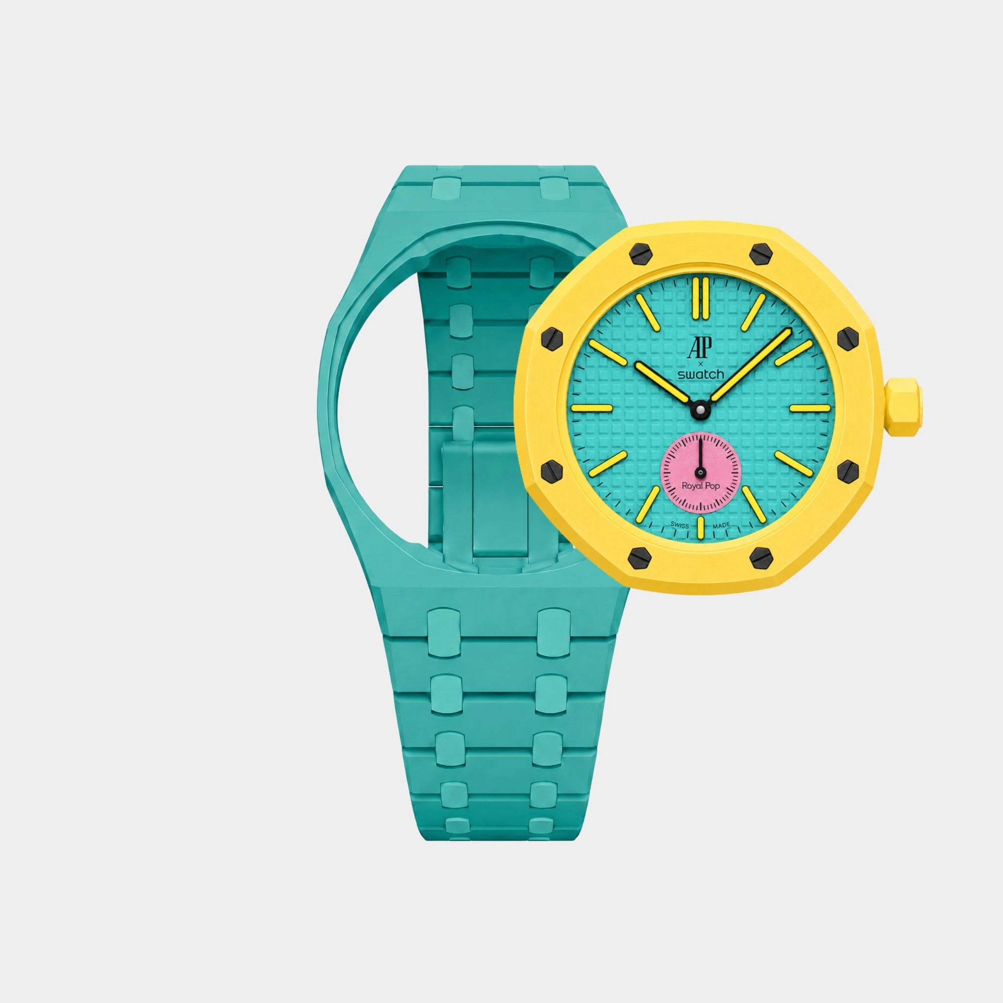 Royal Pop Bracelet, Cyan, Dial
