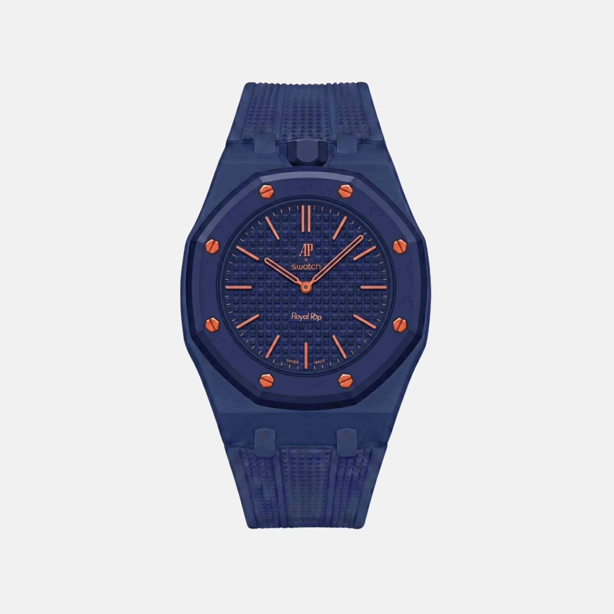Swatch x AP Royal Pop Watch With Bracelet