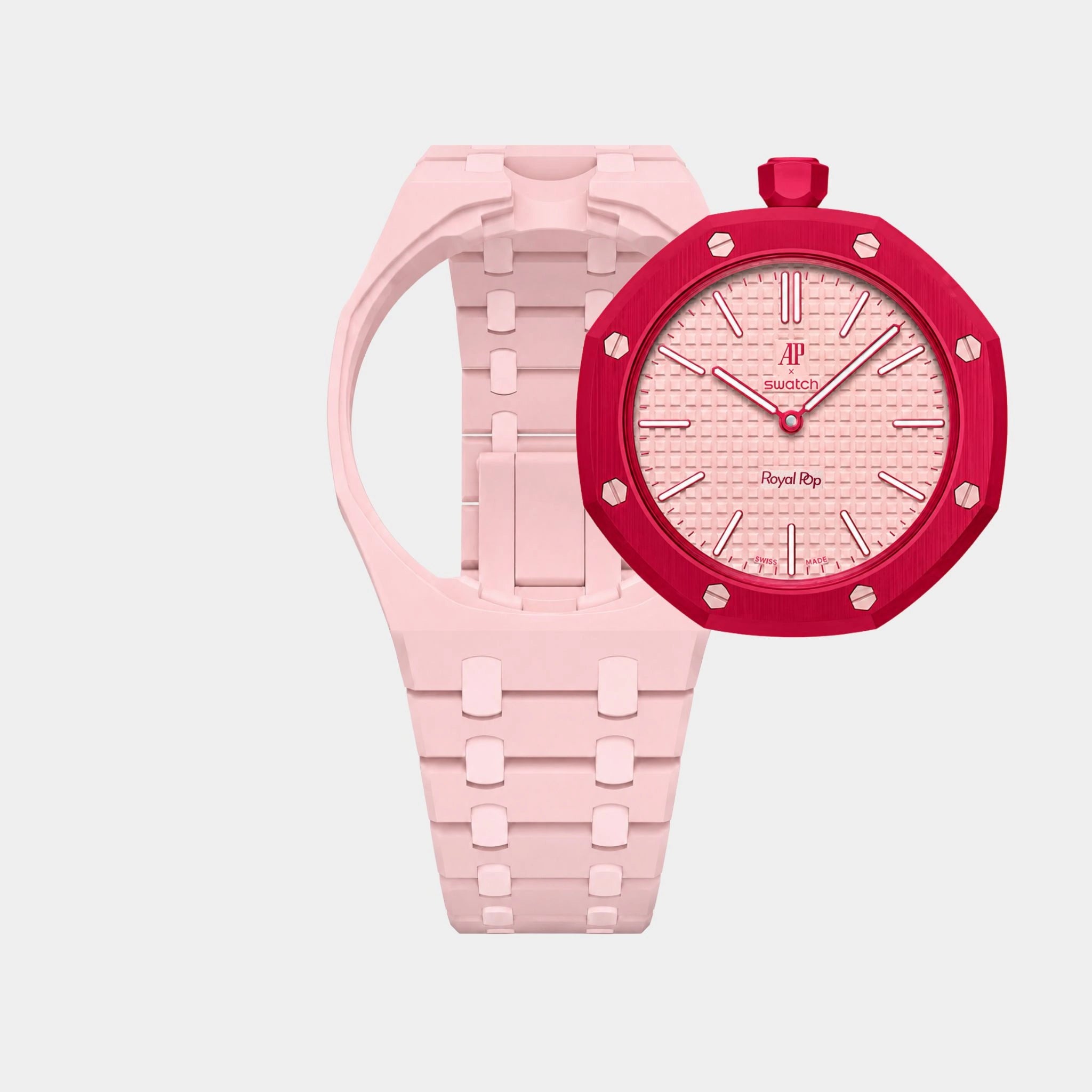 Royal Pop Bracelet, Light Pink, Dial