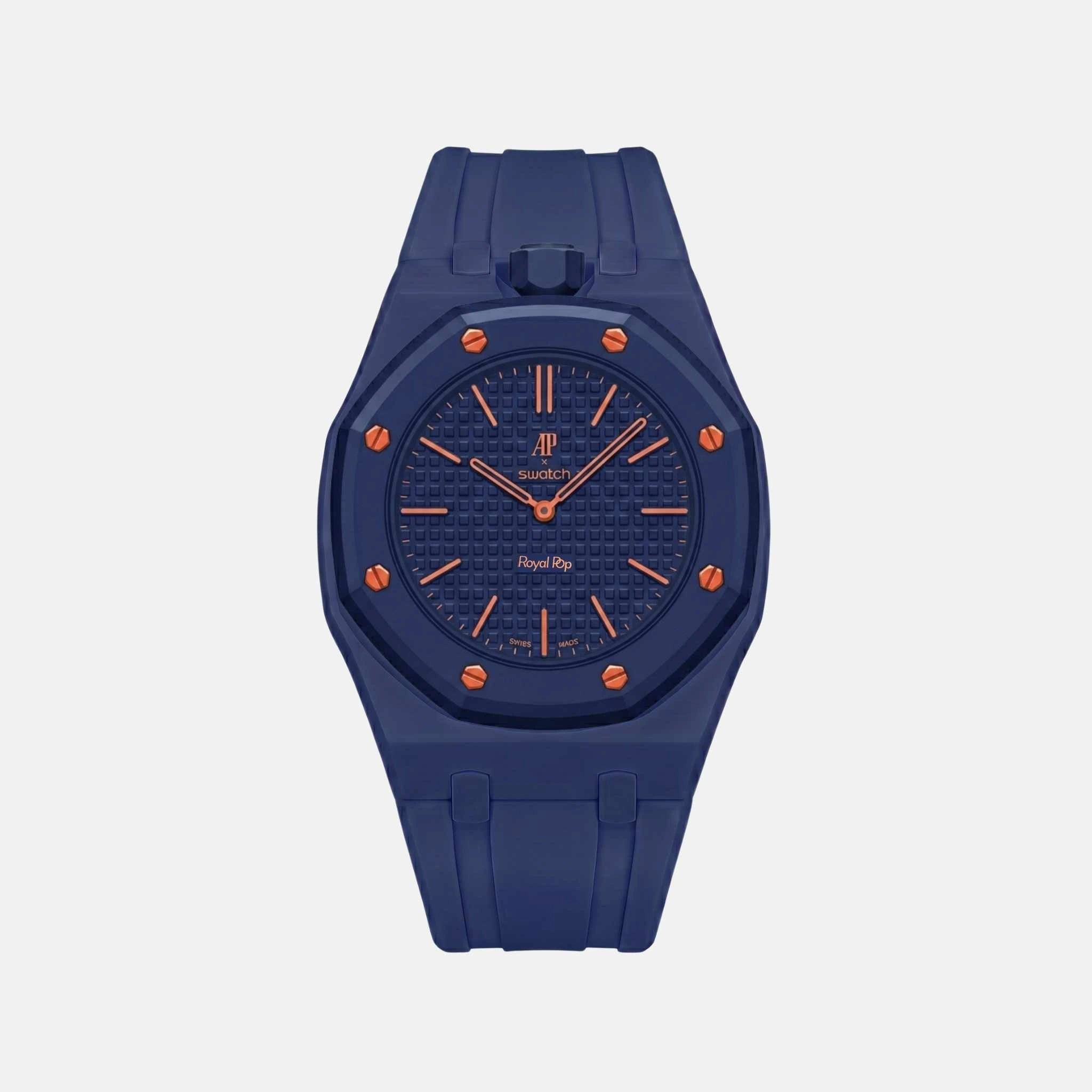Swatch x AP Royal Pop Watch With Bracelet