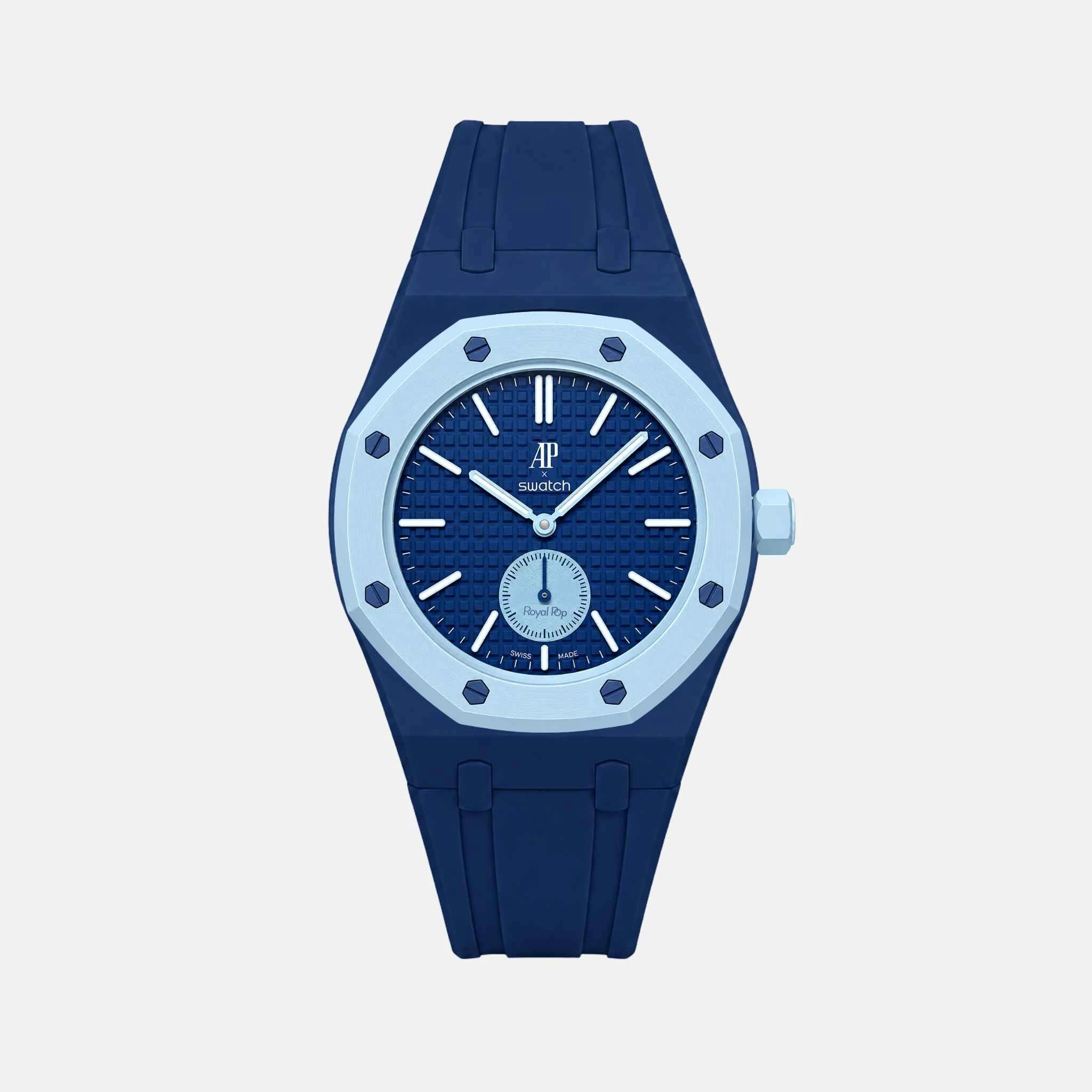 Swatch x AP Royal Pop Watch With Bracelet