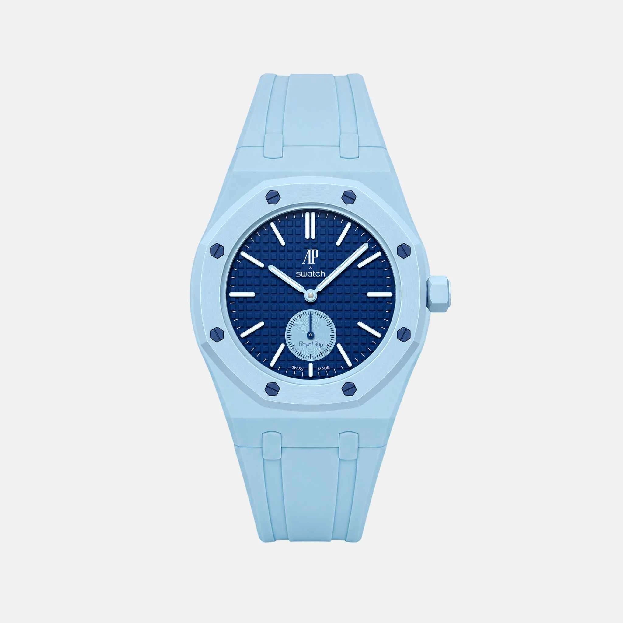 Swatch x AP Royal Pop Watch With Bracelet