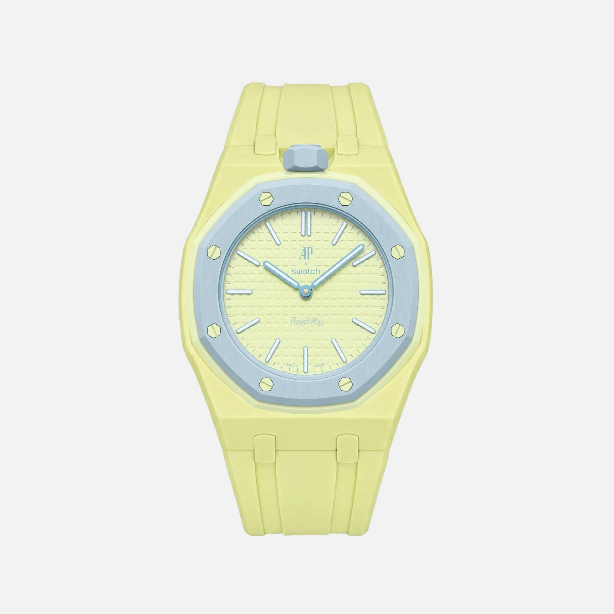 Swatch x AP Royal Pop Watch With Bracelet