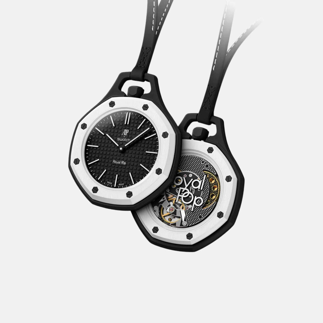 Swatch Royal Pop ocho negro , front