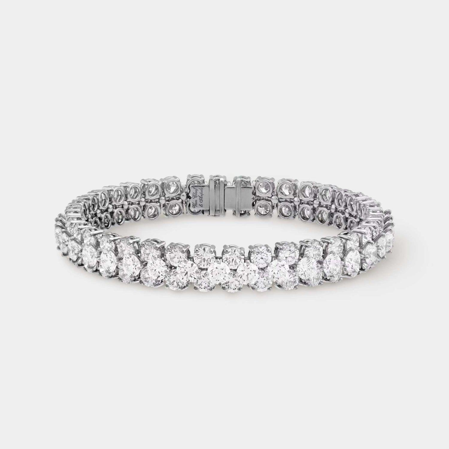 Van Cleef & Arpels À Cheval Transformable Necklace Platinum Diamond, Bracelet