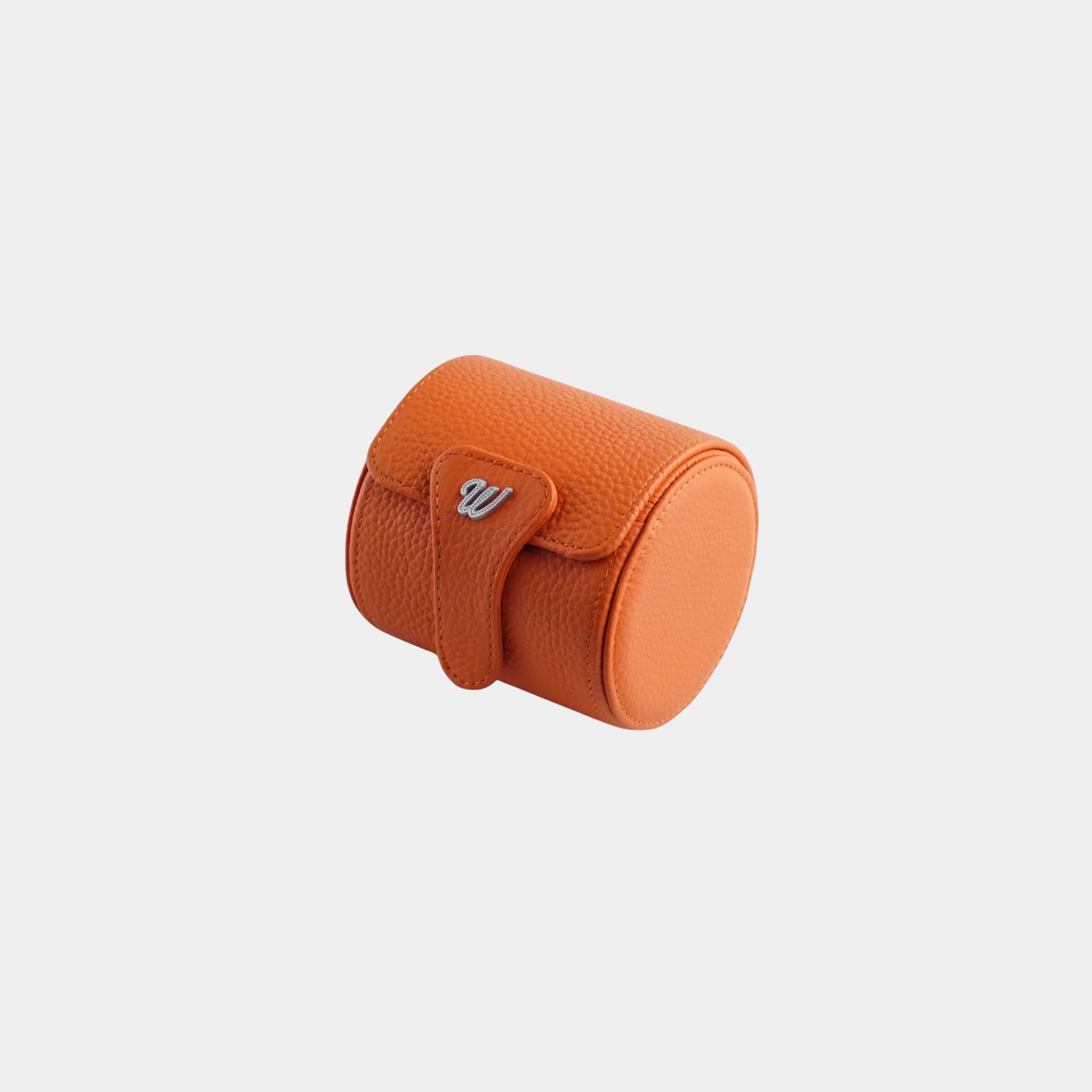 Wecord Kensington Single Watch Roll, Orange, Side