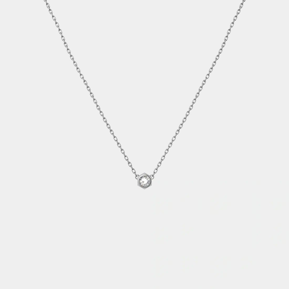 Wecord Unity necklace, Silver, Pendant