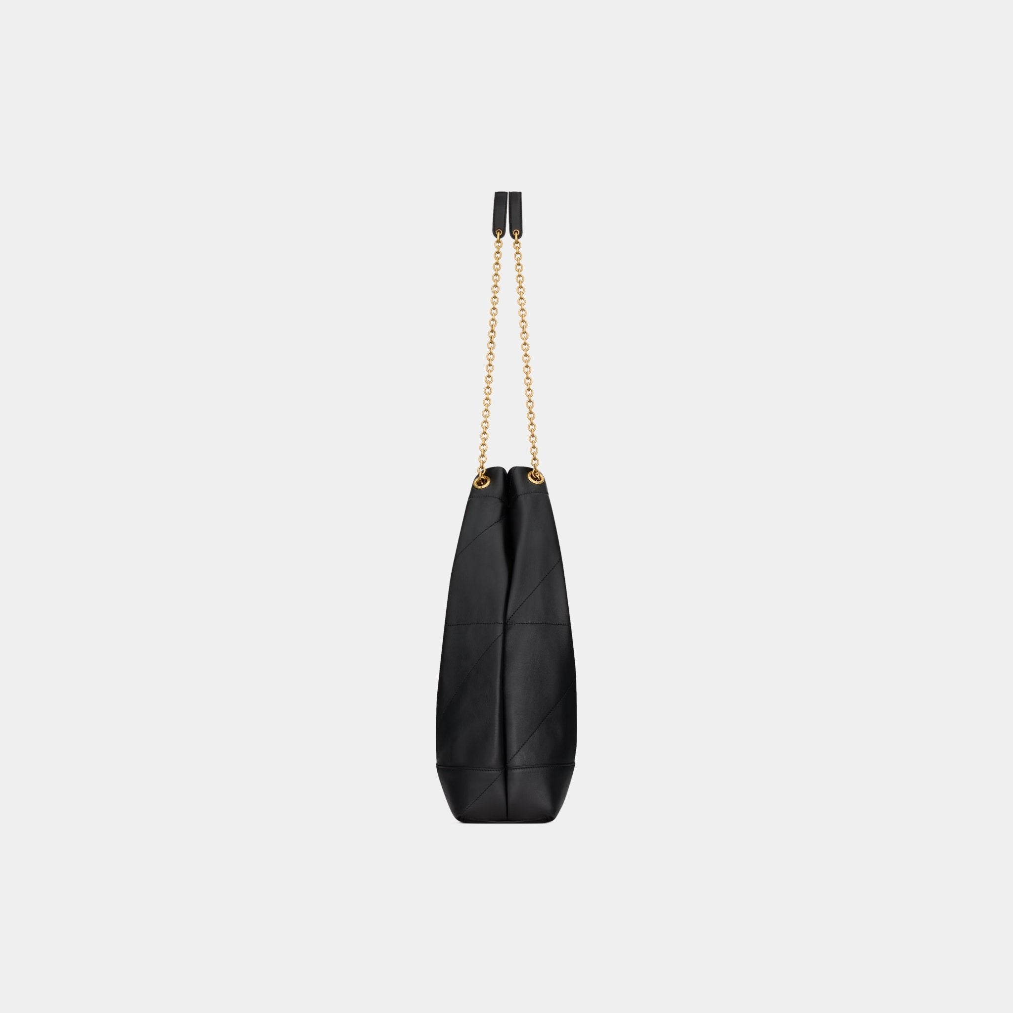 Yves Saint Laurent Jamie Large Pochon In Lambskin, Side