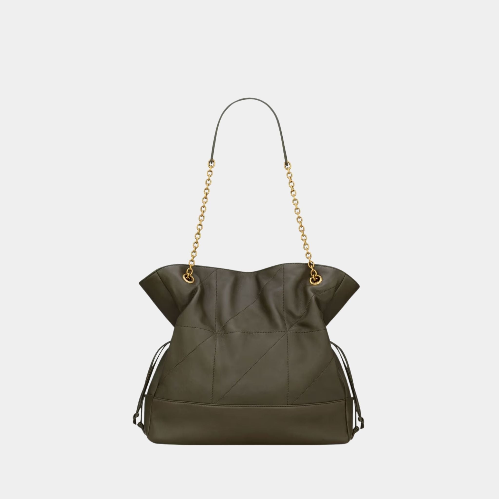 Yves Saint Laurent Jamie Shopping In Lambskin, Light Musk, Back