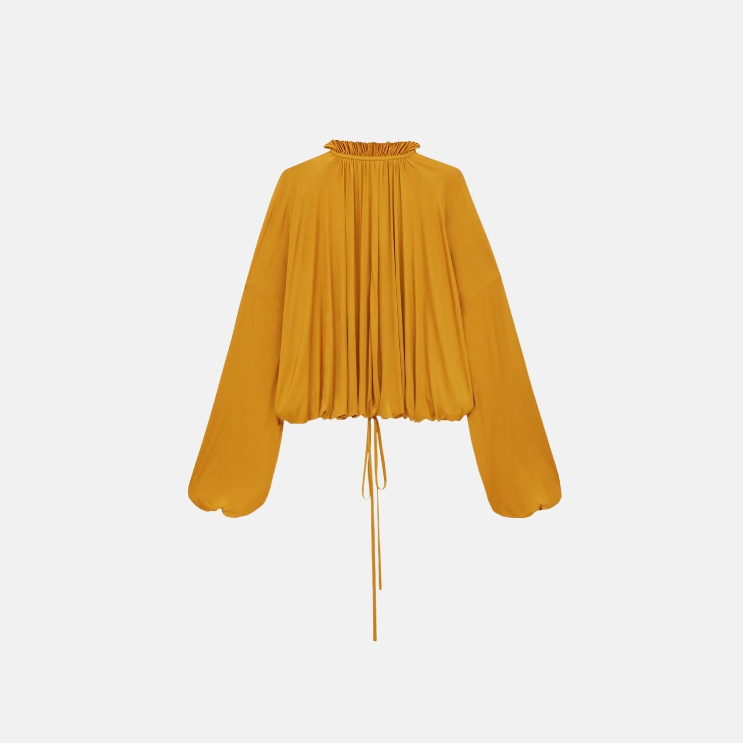 Yves Saint Laurent Blouse In Knit, Jaune, Back