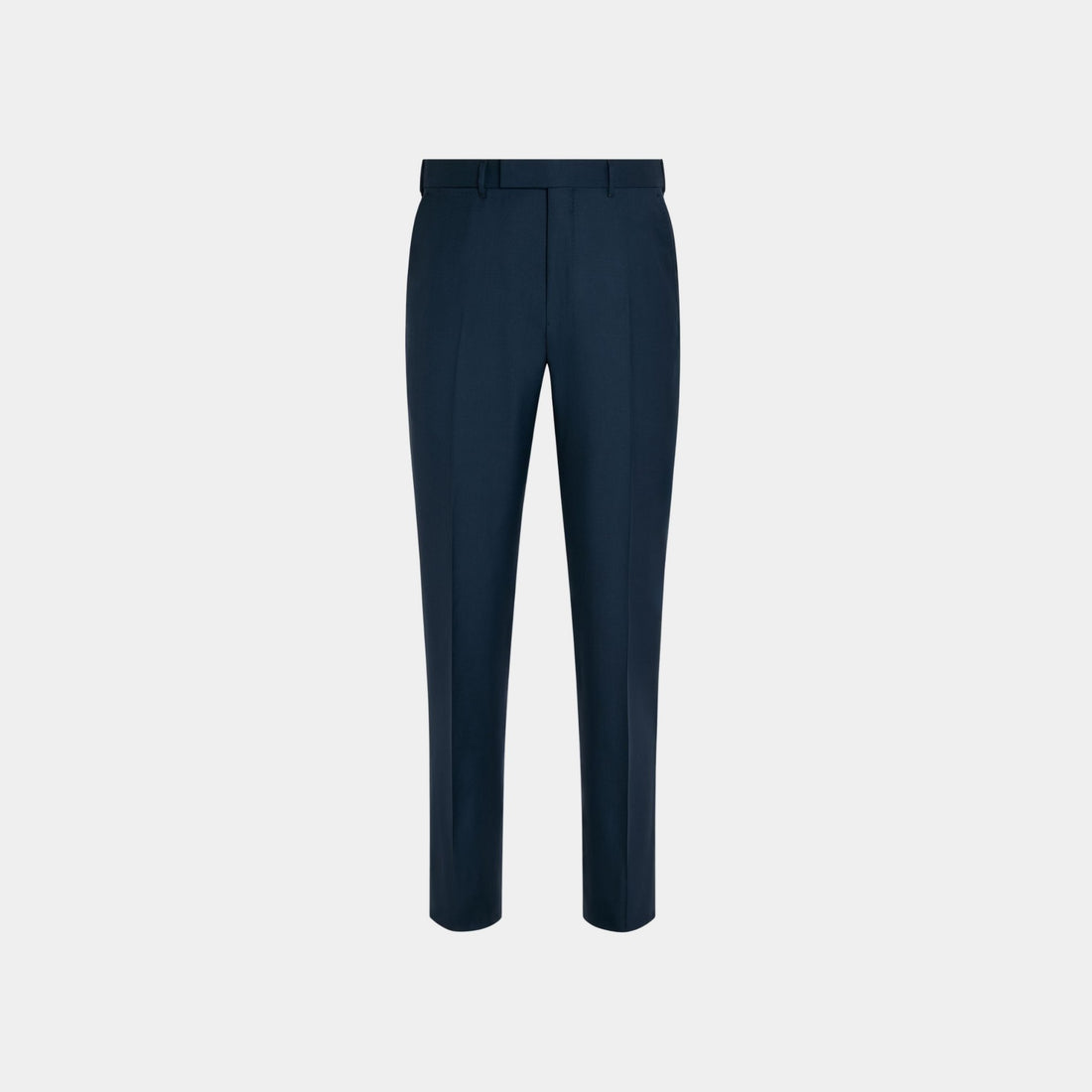 Zegna Oasi Cashmere Pants, Dark Teal Blue, Front
