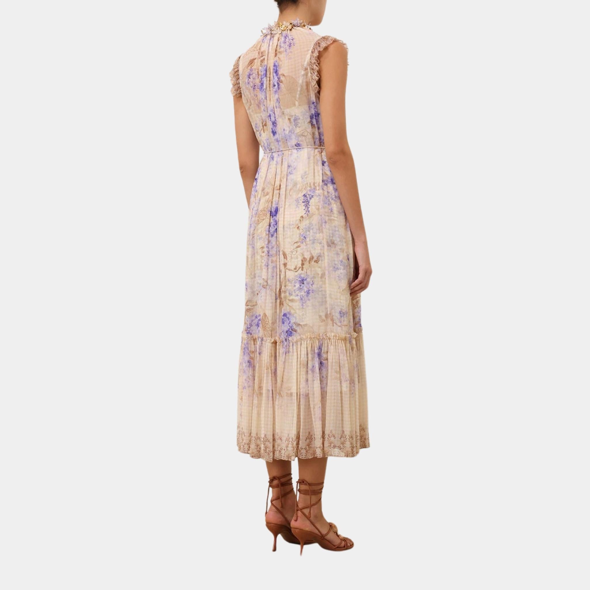 Zimmermann Dawning Flutter Dress, Model, Back