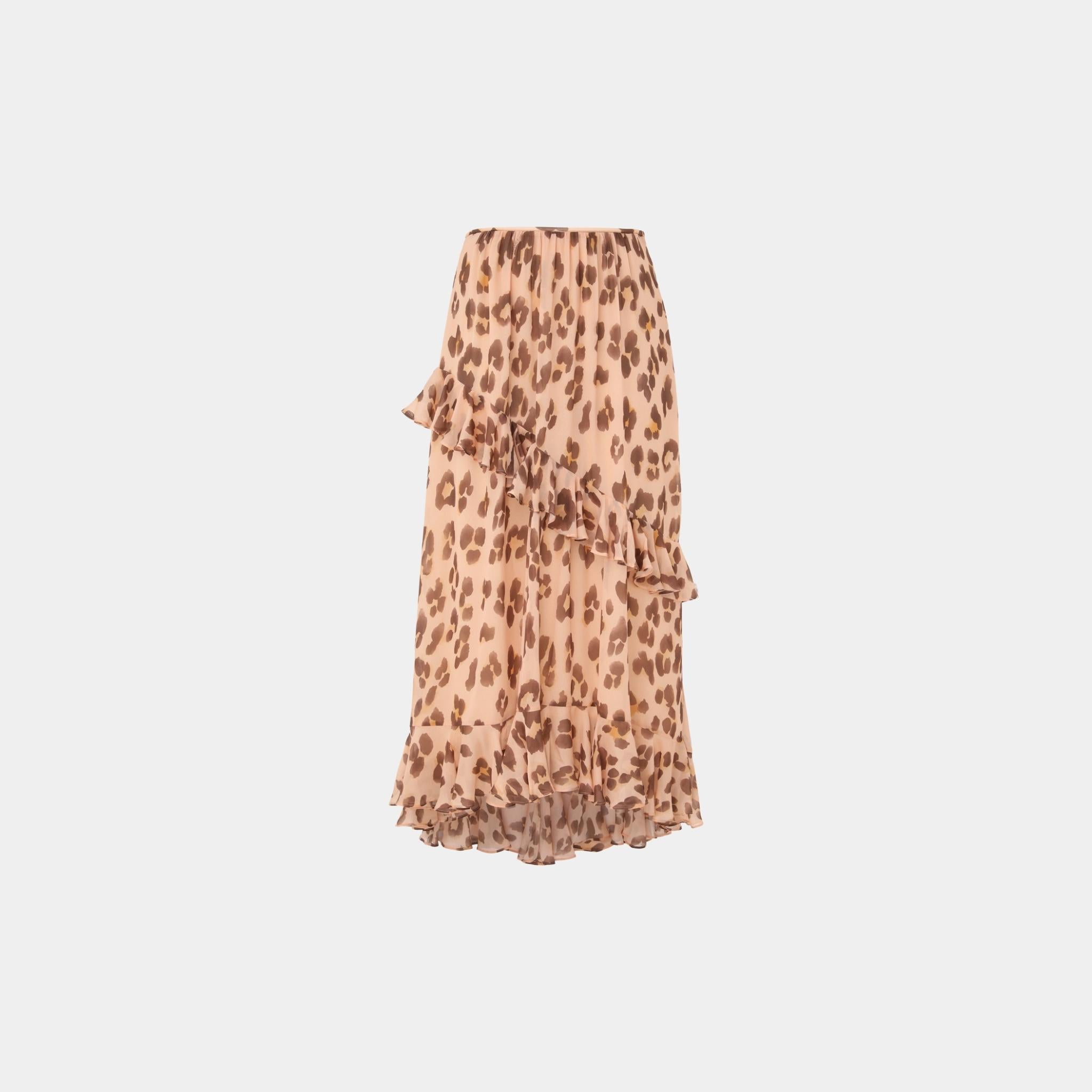 Zimmermann Illuminate Asymmetric Skirt, Front