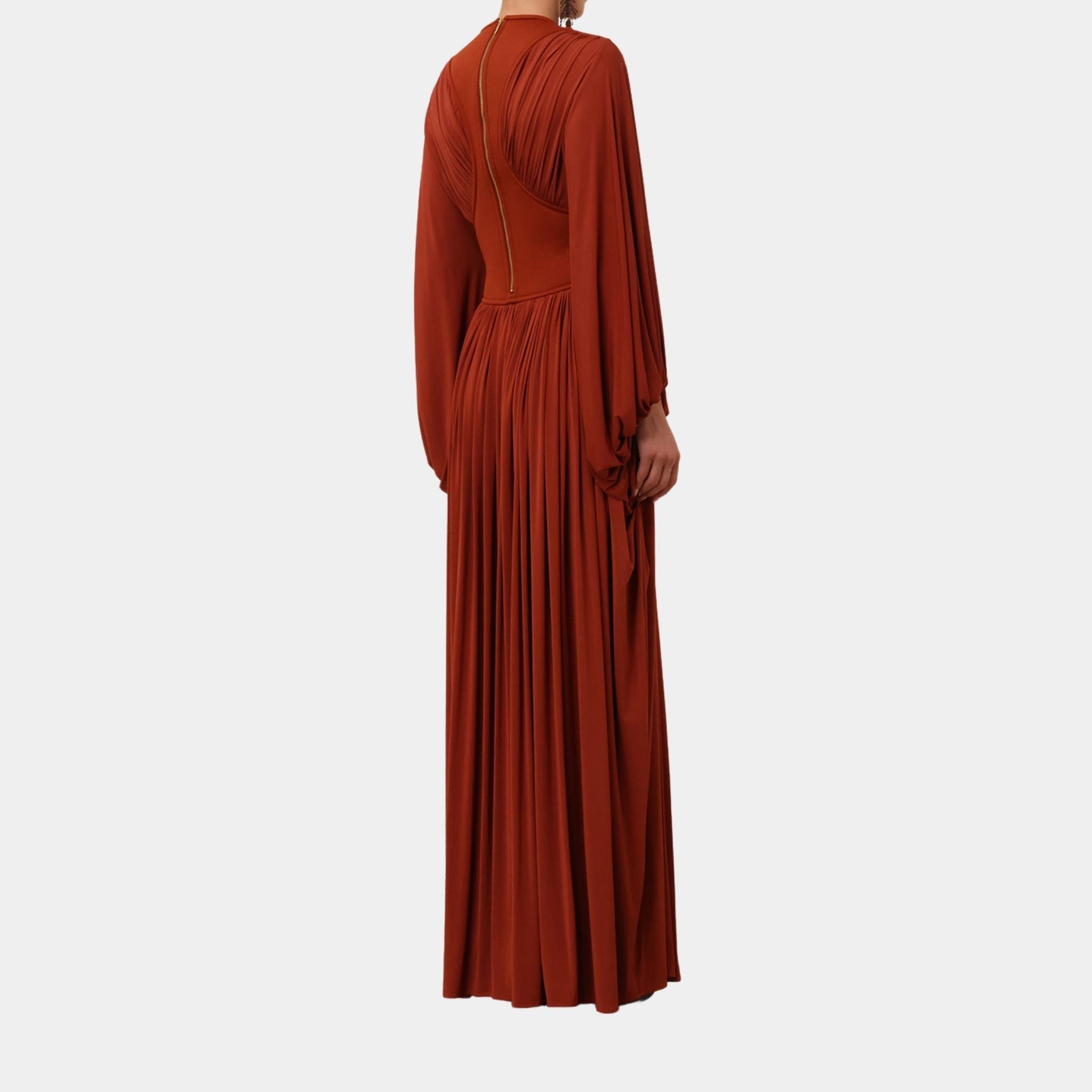 Zimmermann Illuminate Batwing Maxi Dress, Model, Back