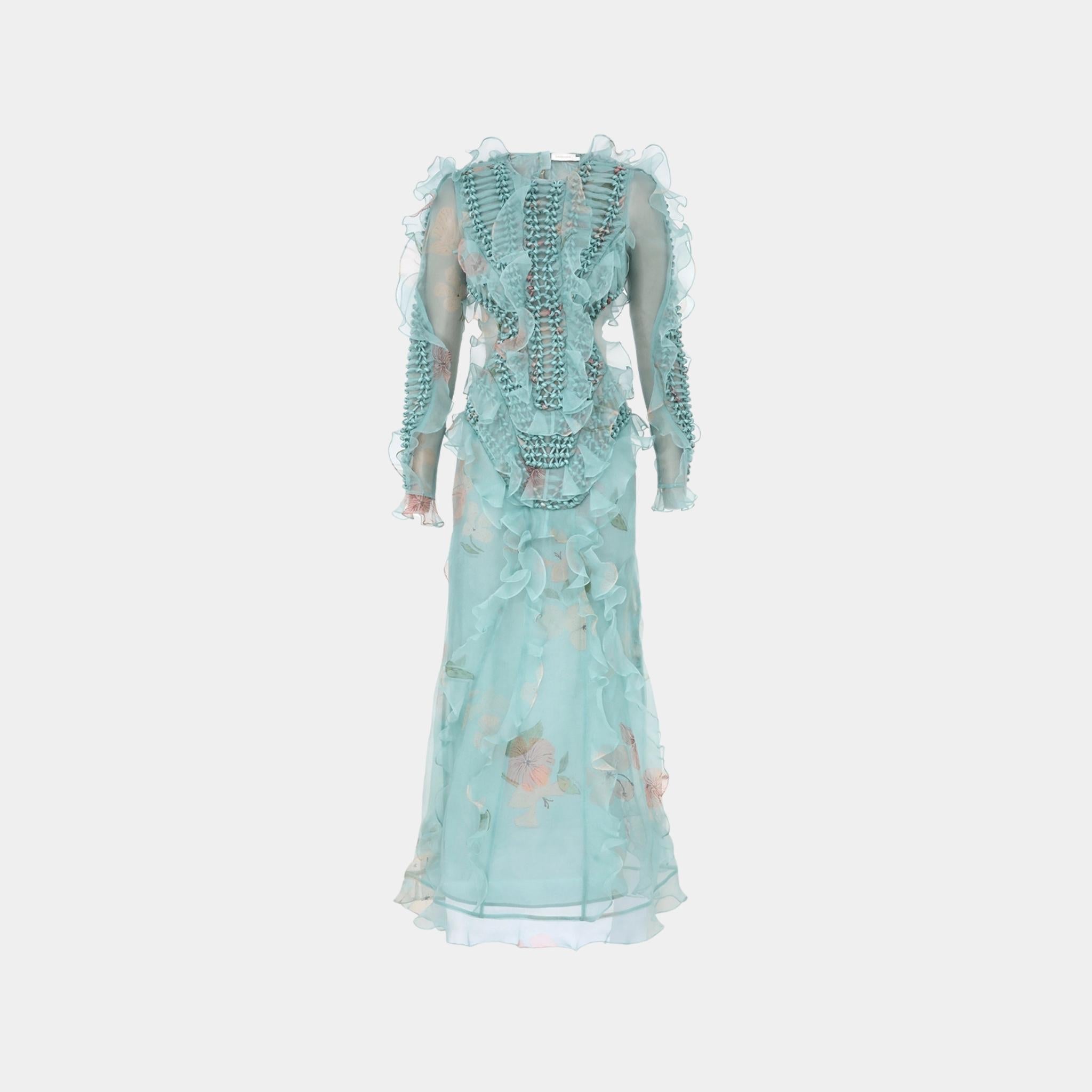 Zimmermann Illuminate Braided Maxi Dress, Front