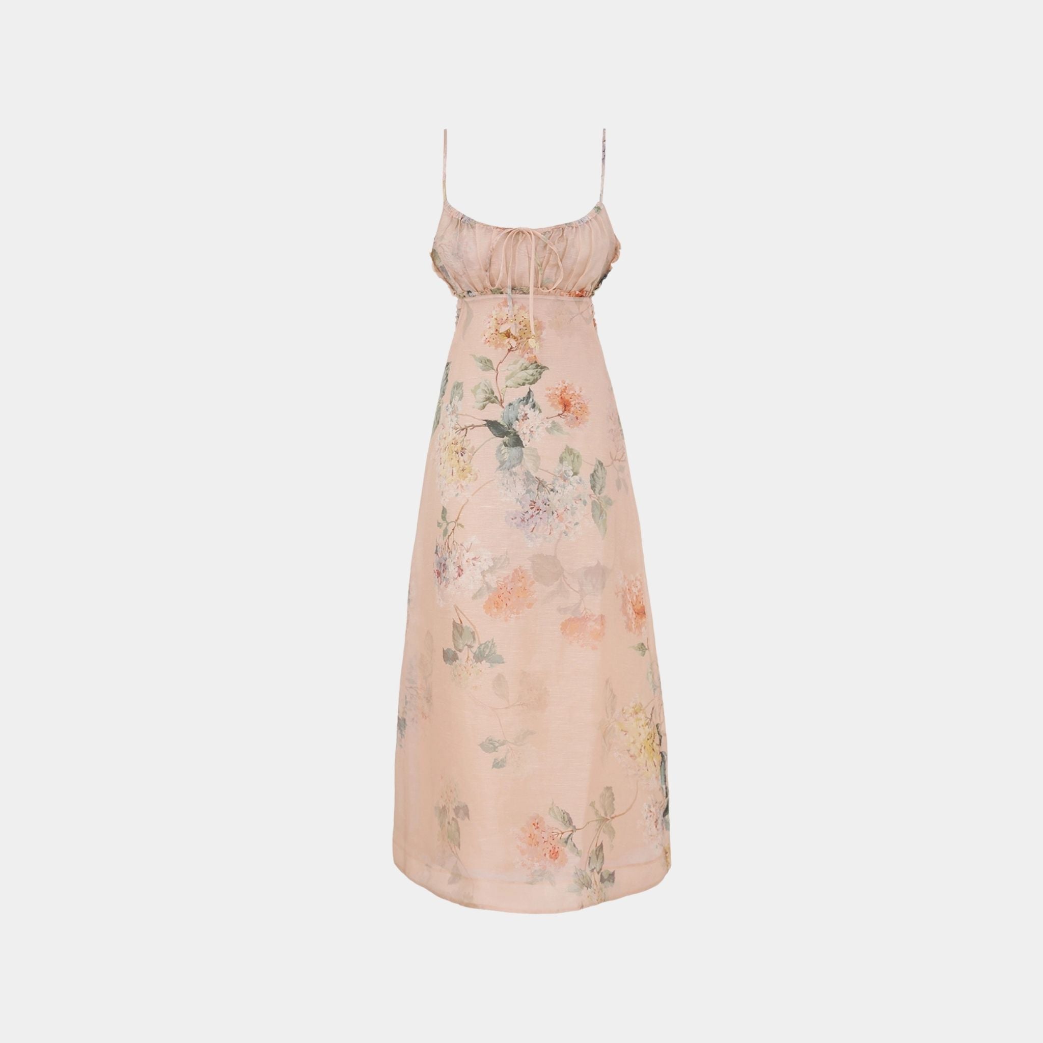 Zimmermann Illuminate Drawn Slip Dress, Front