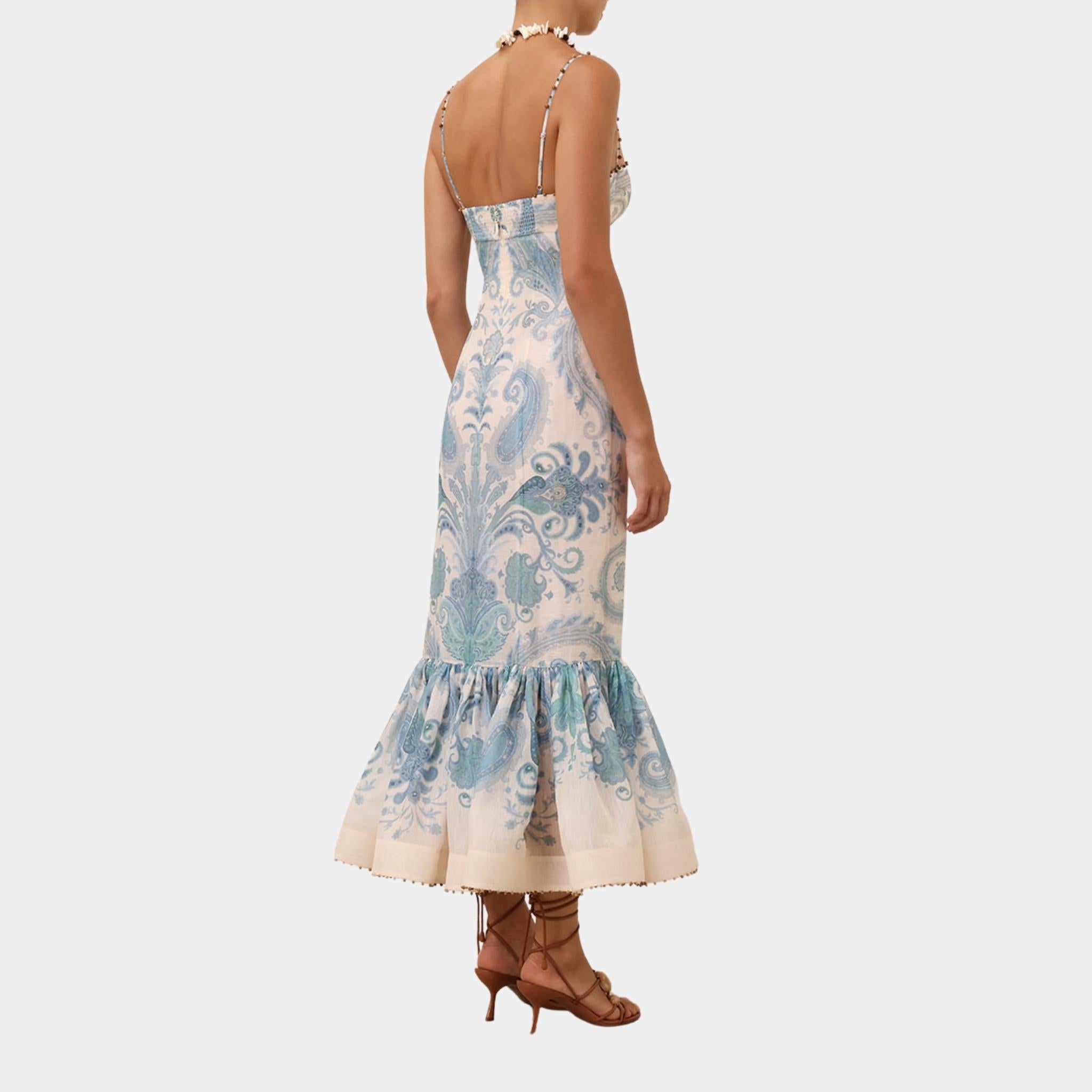 Zimmermann Illuminate Gown, Model, Back