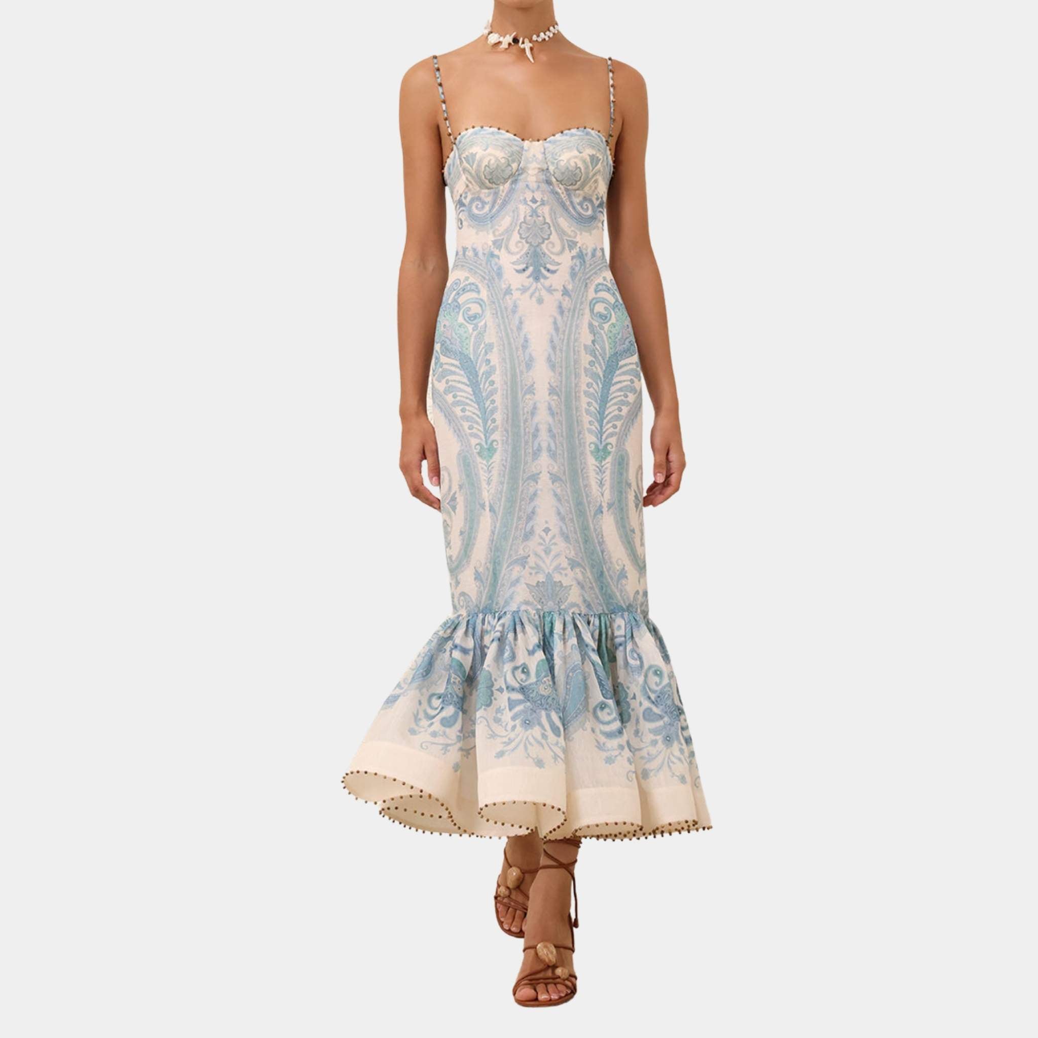 Zimmermann Illuminate Gown, Model, Front