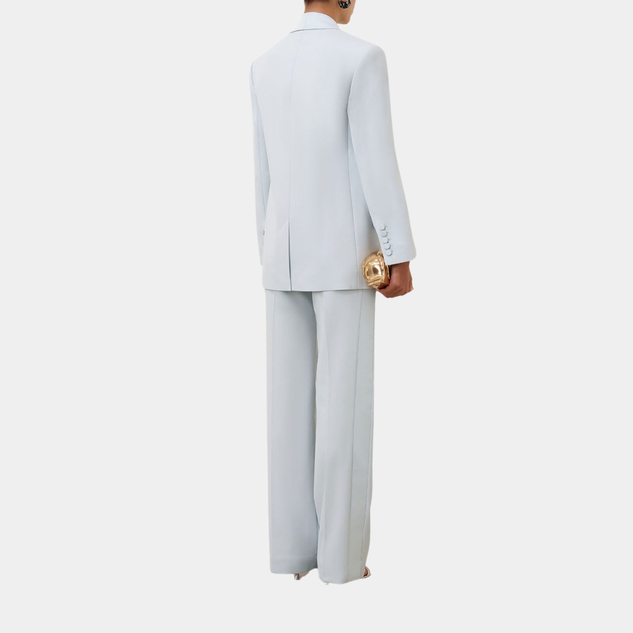 Zimmermann Illuminate Shawl Tux Jacket, Model, Back