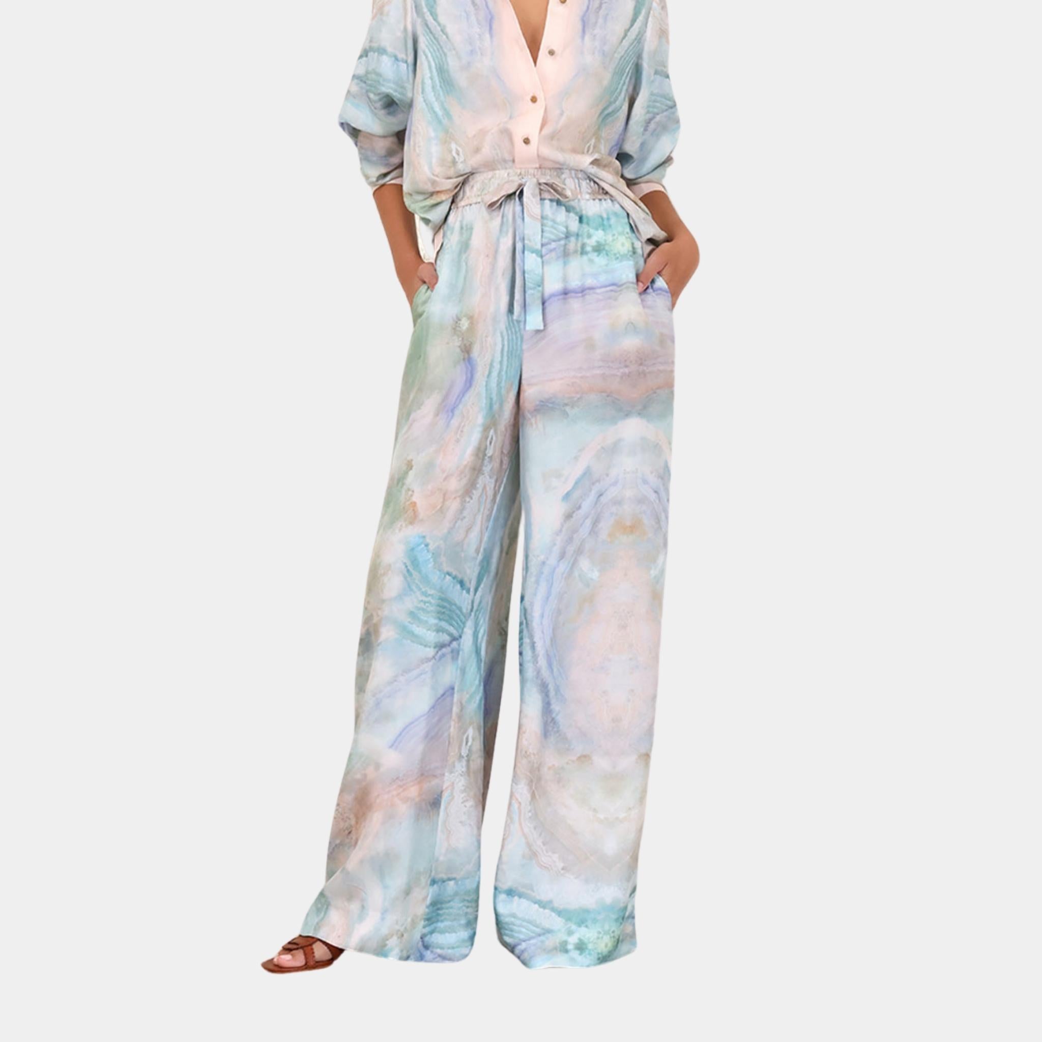 Zimmermann Illuminate Track Pants, Model