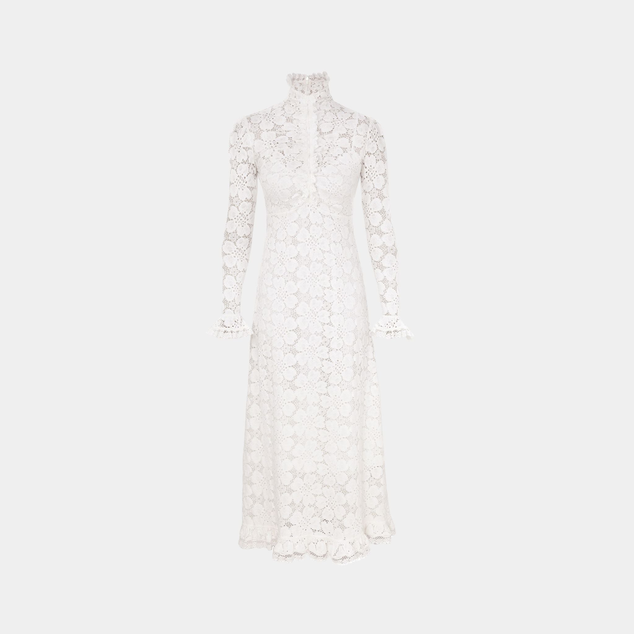 Zimmermann Lace Midi Dress, Front