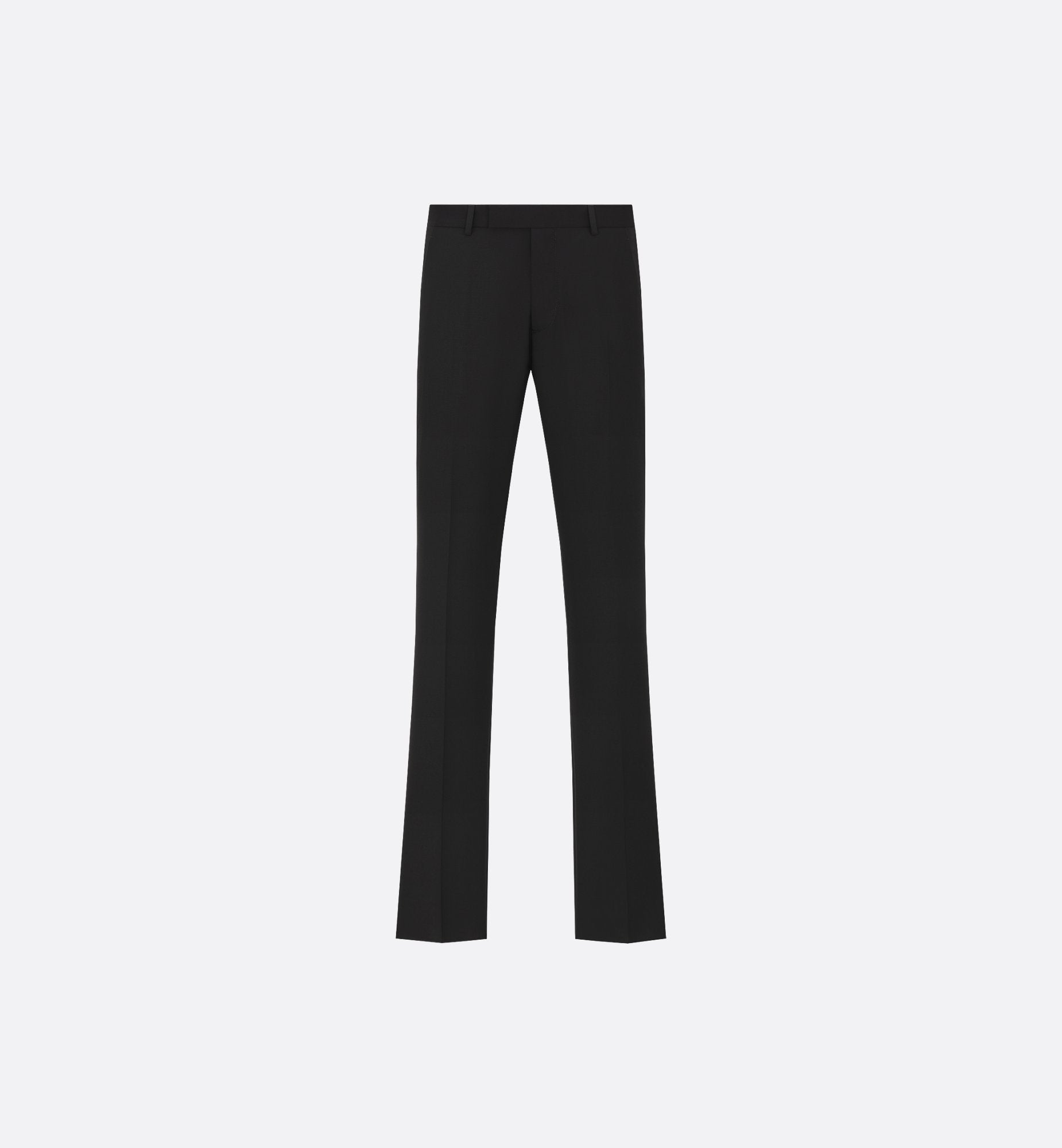 Classic Pants Black Super 130S Wool