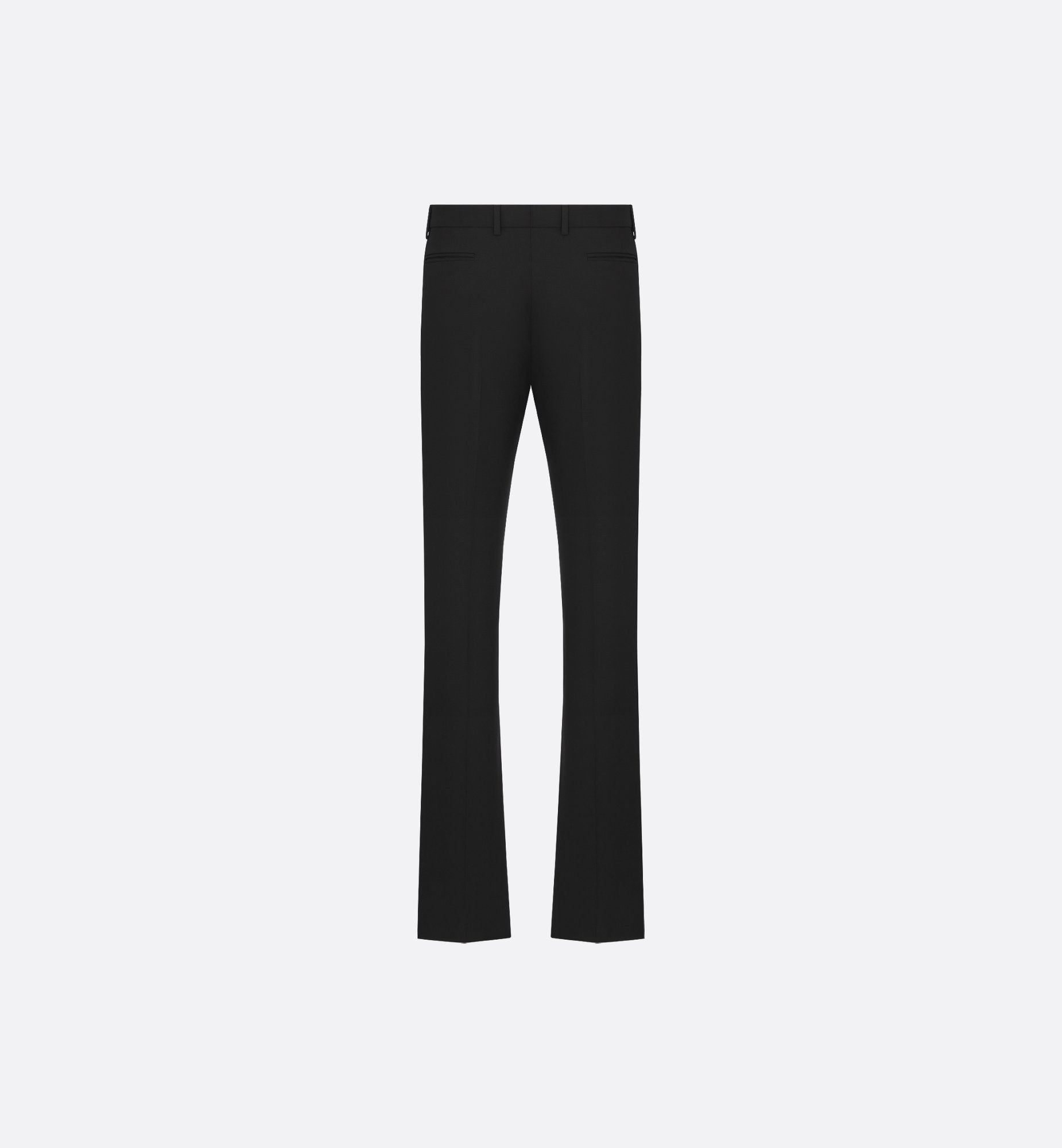 Classic Pants Black Super 130S Wool