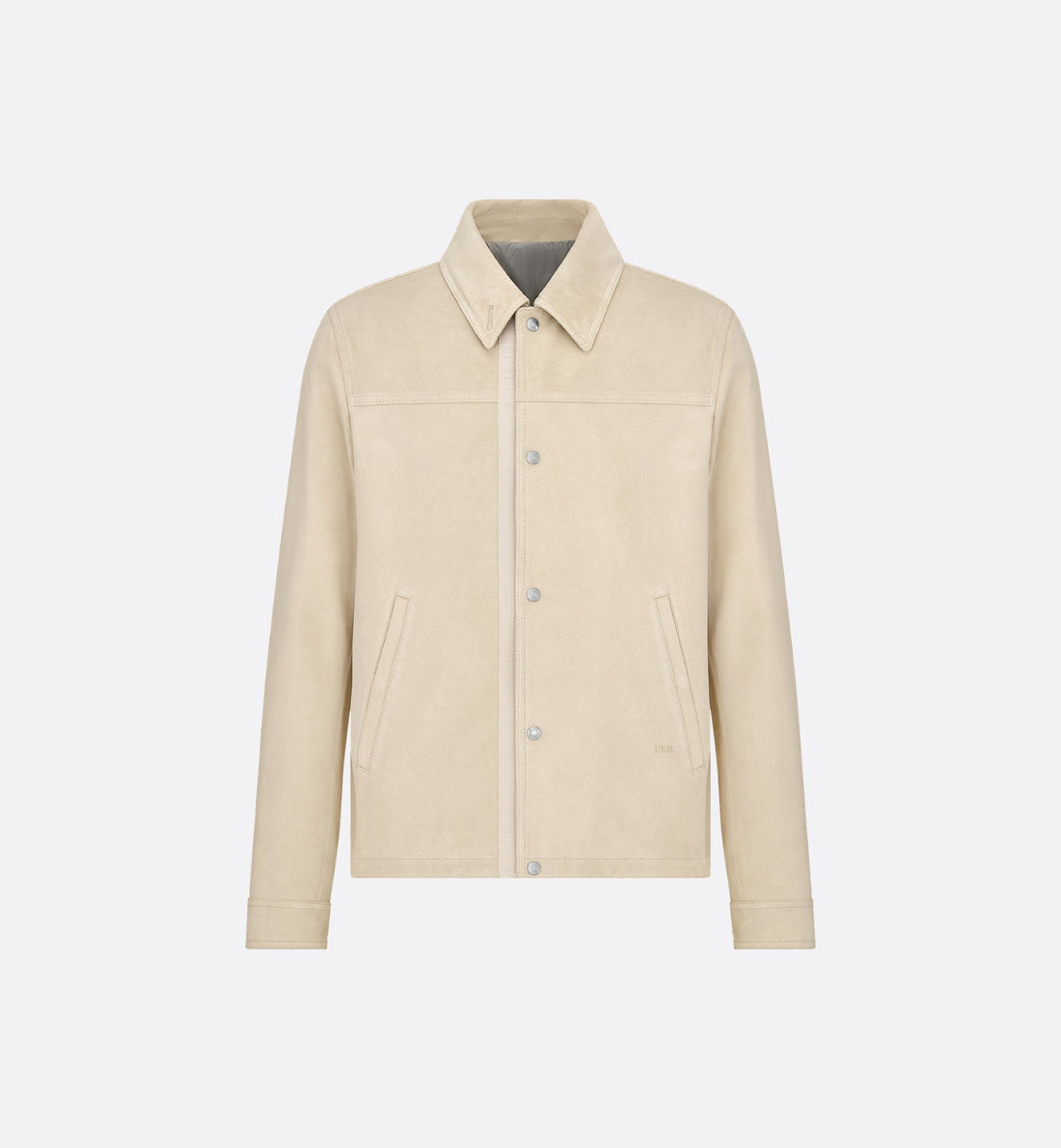 Overshirt Ecru Suede