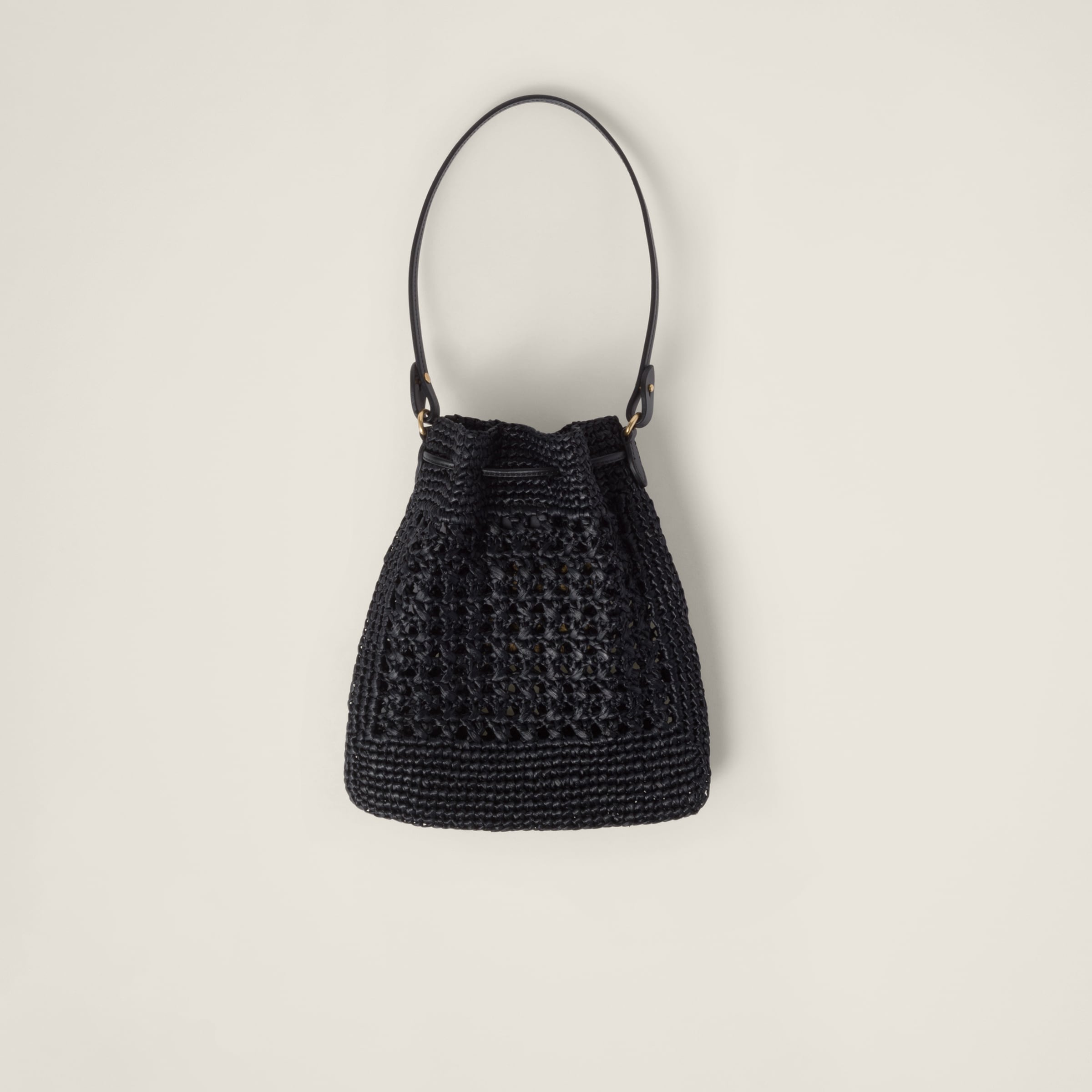 Woven fabric mini-bag