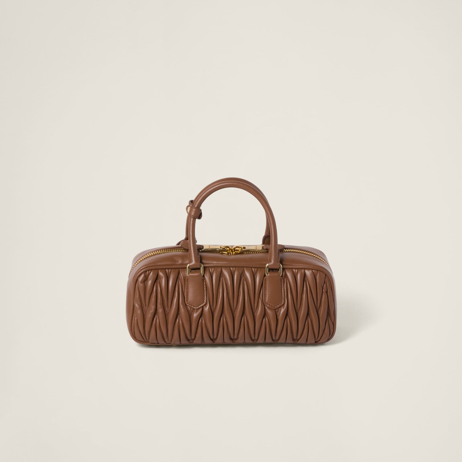 Arcadie matelassé nappa leather bag