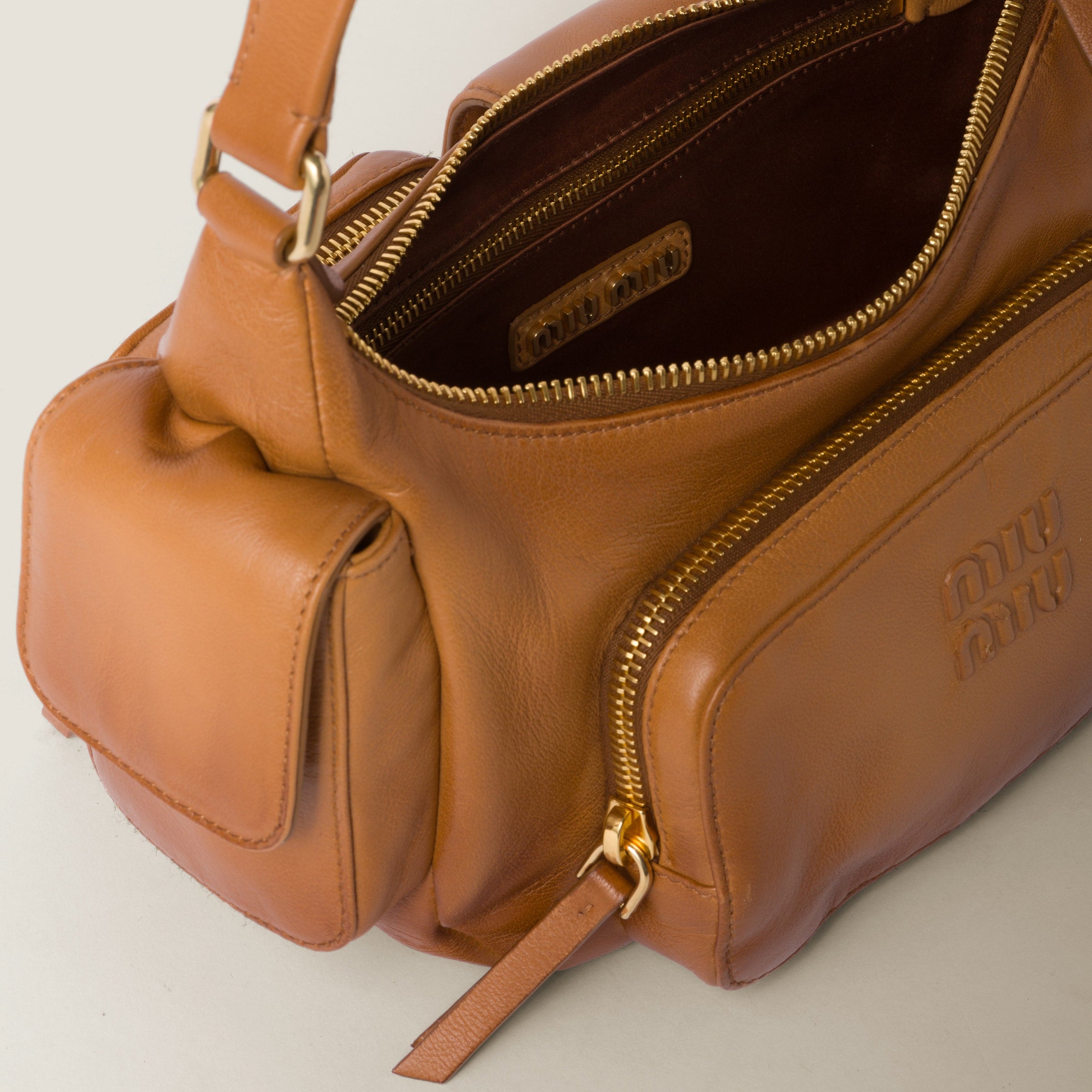 Nappa leather Pocket bag