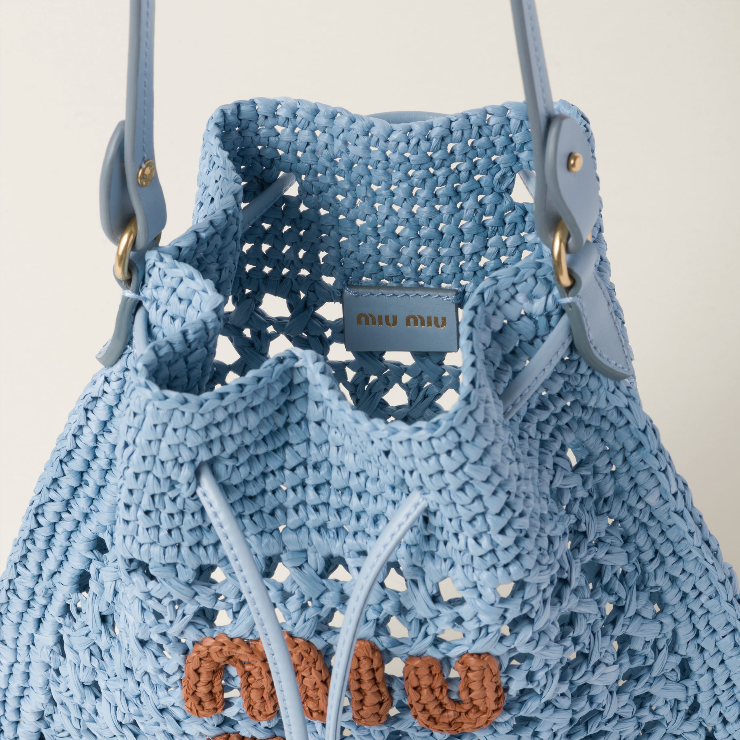 Woven fabric mini-bag