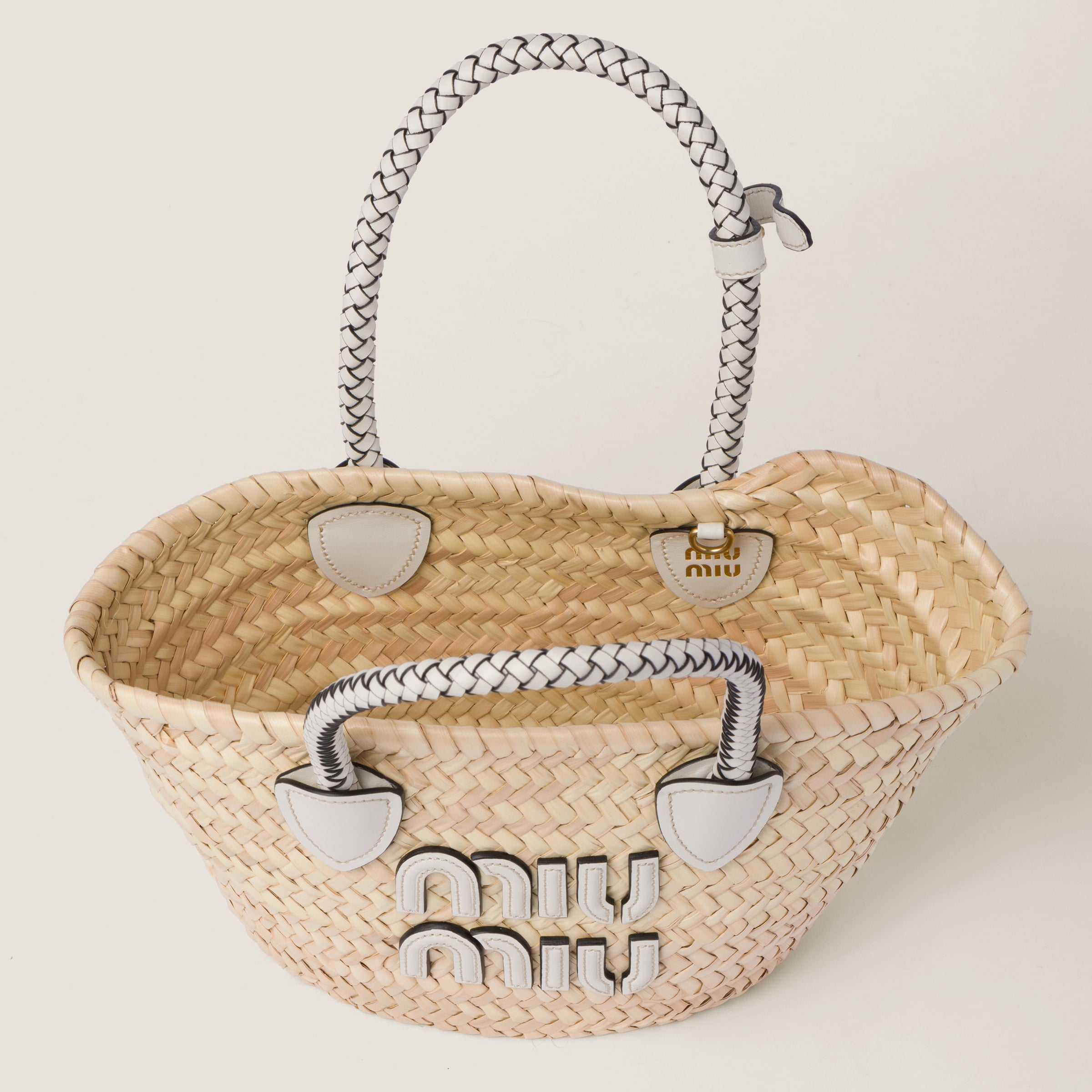 Woven fabric tote bag