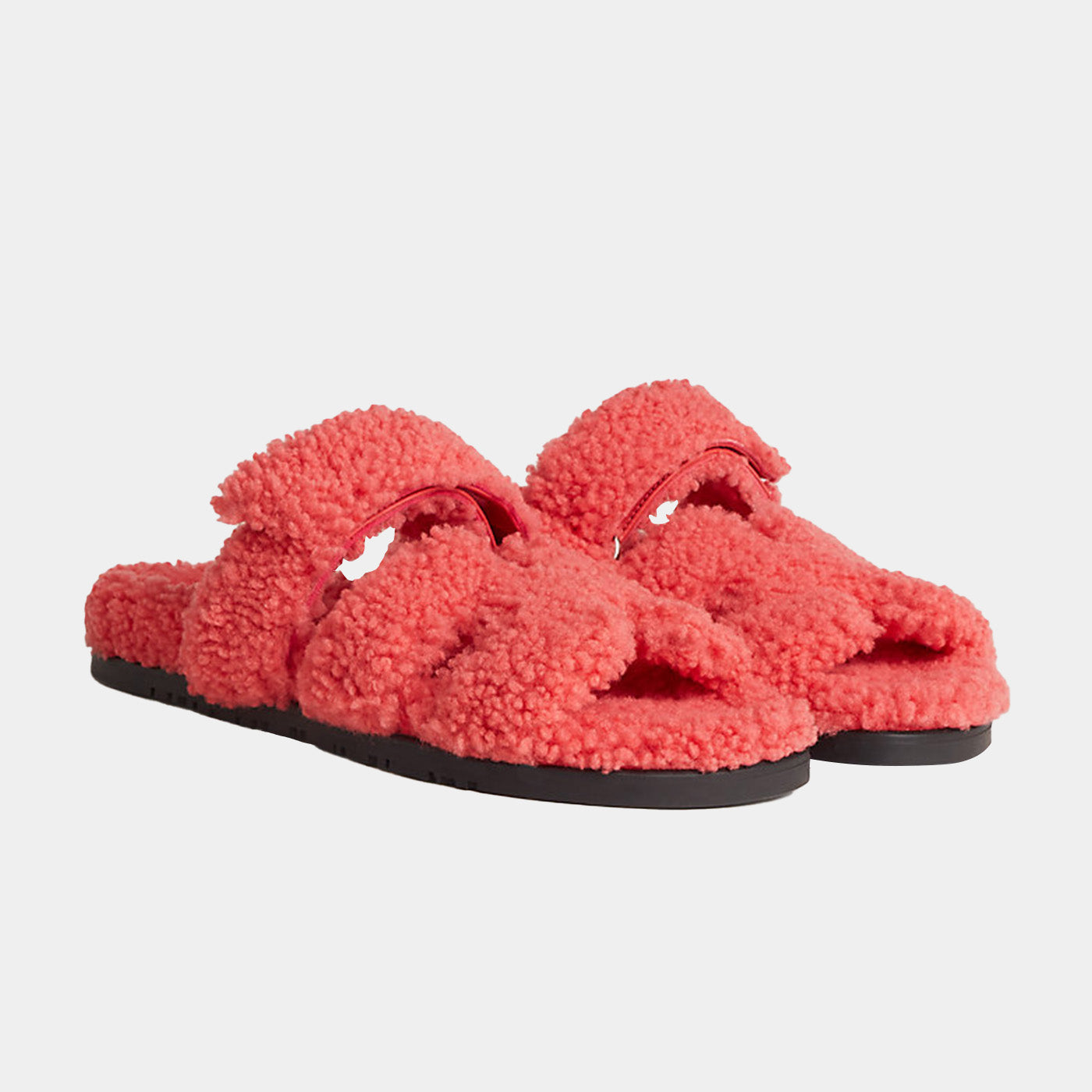 Chypre Sandal - Fur Pink