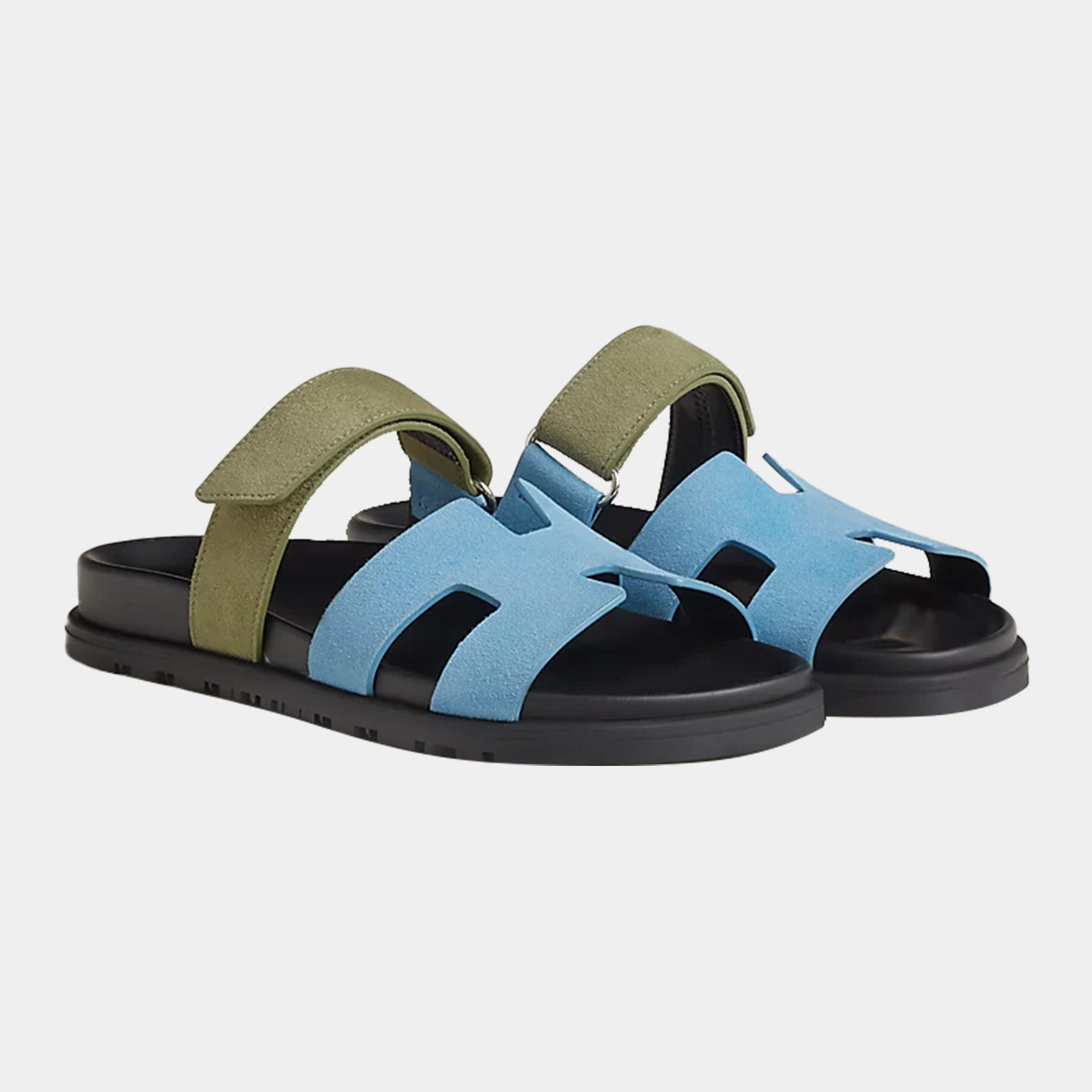 Chypre Sandal -  Bleu Cameo / Vert Céladon