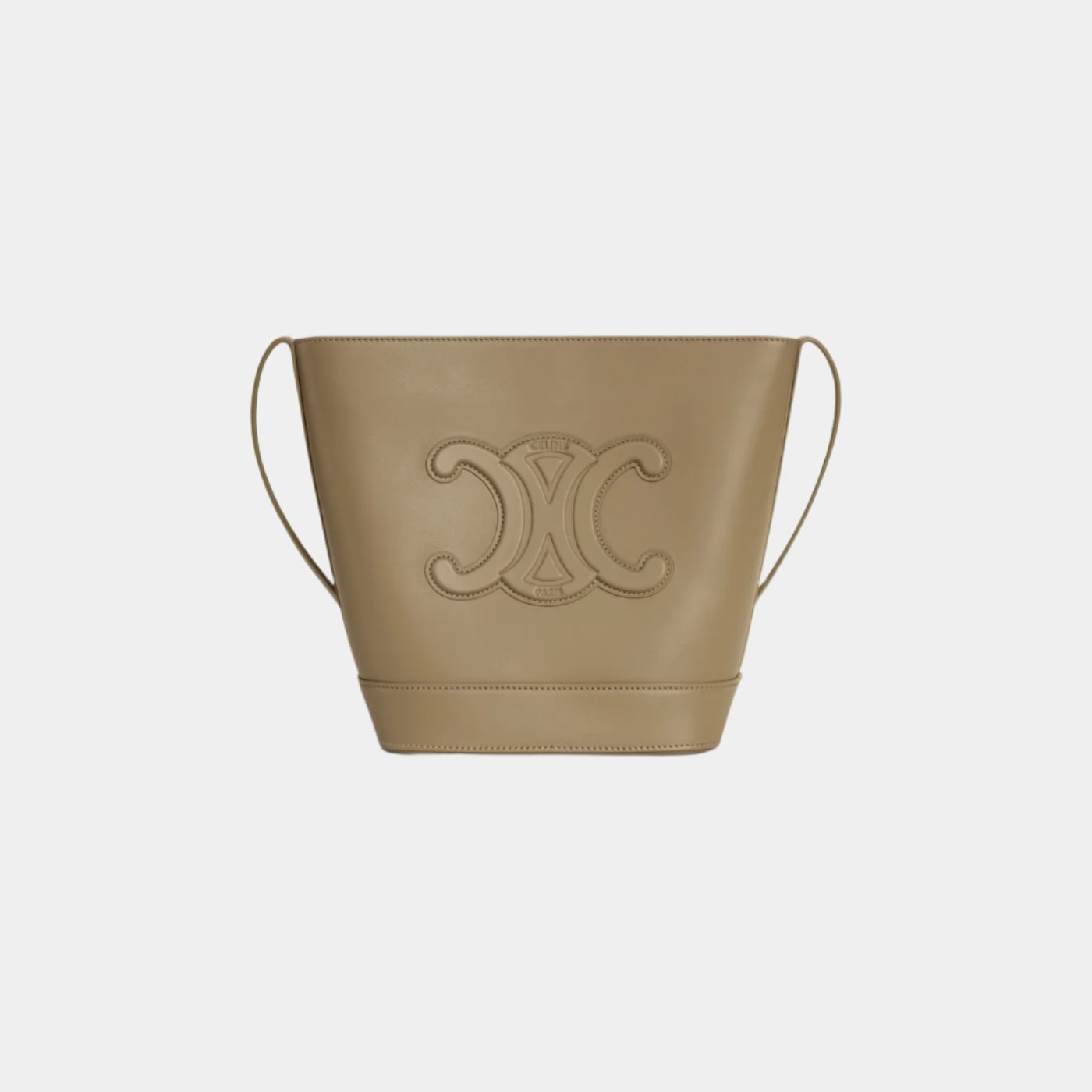 Small Bucket Cuir Triomphe In Smooth Calfskin