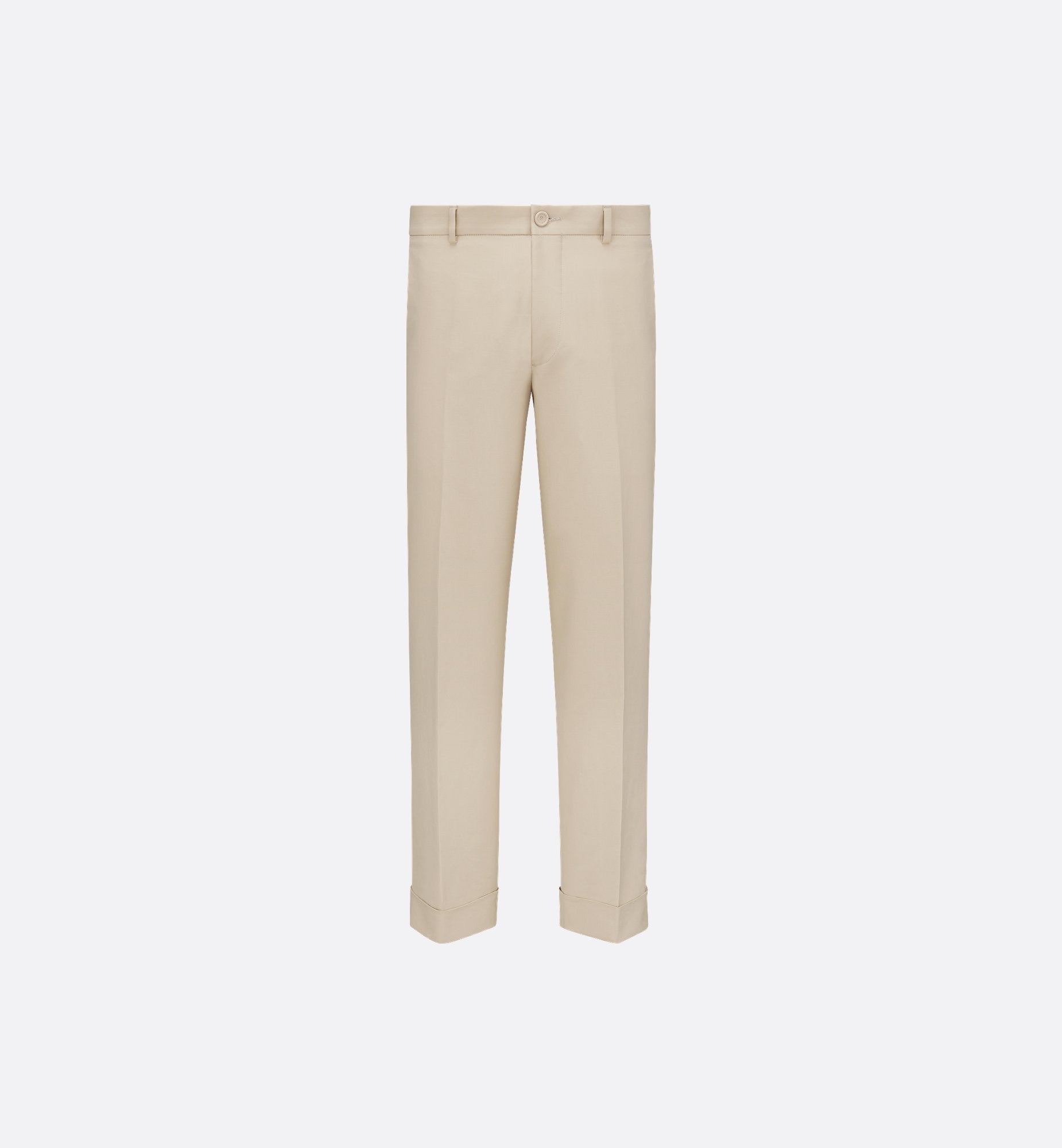 Cd Couture Chinos Beige Cotton Faille