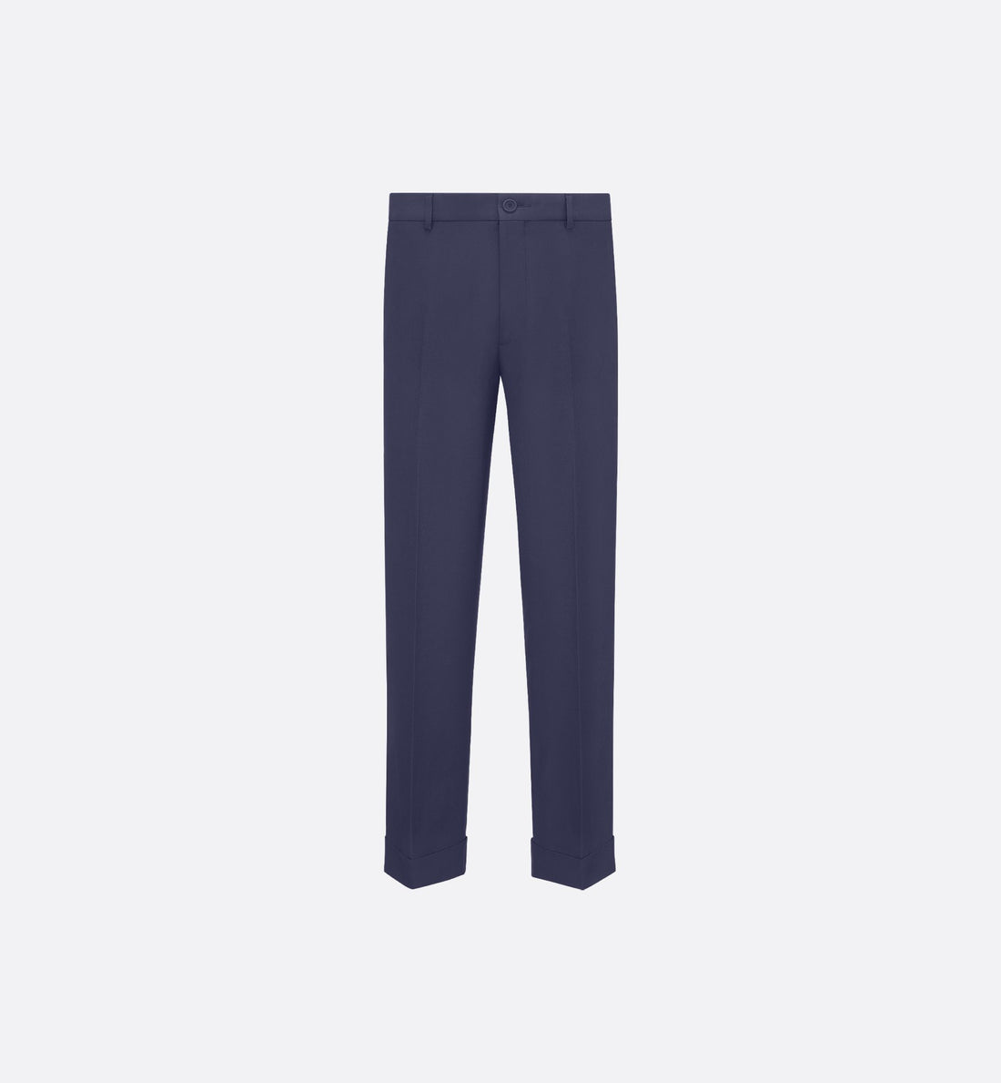 Cd Couture Chinos Blue Cotton Faille